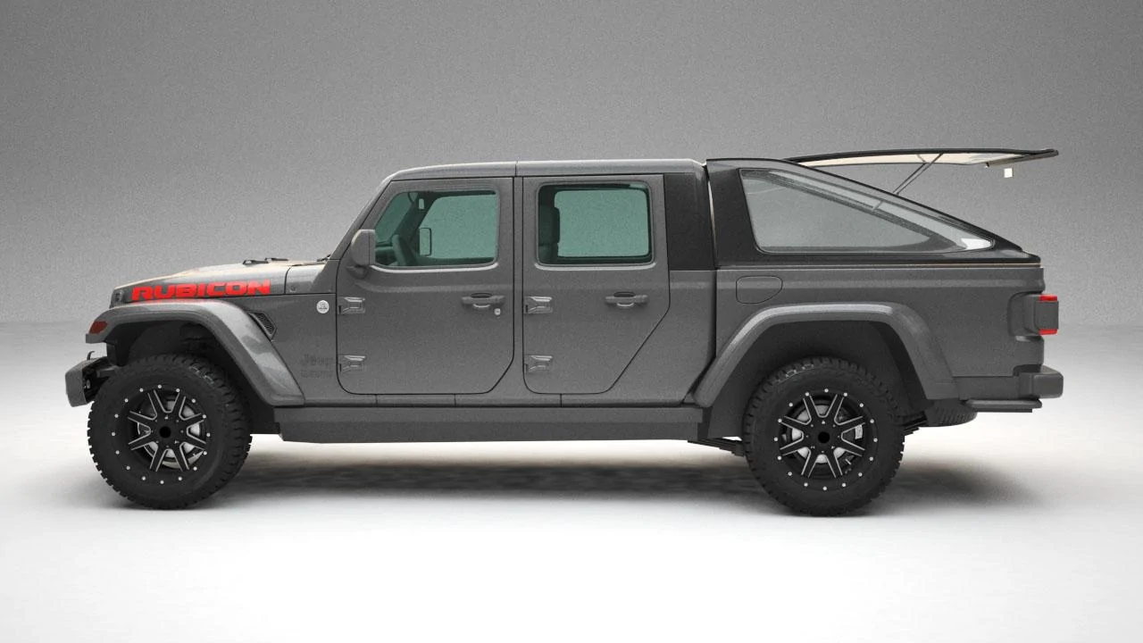 Jeep Gladiator Gladiator Fiberglass Shell Sting_gray 1