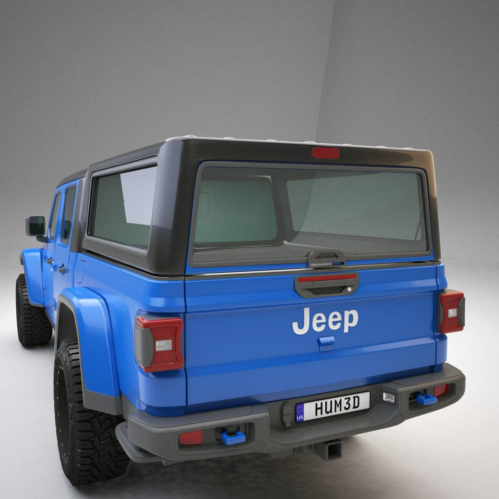 Jeep Gladiator Gladiator Fiberglass Shell Hydro_blue_opt2 3