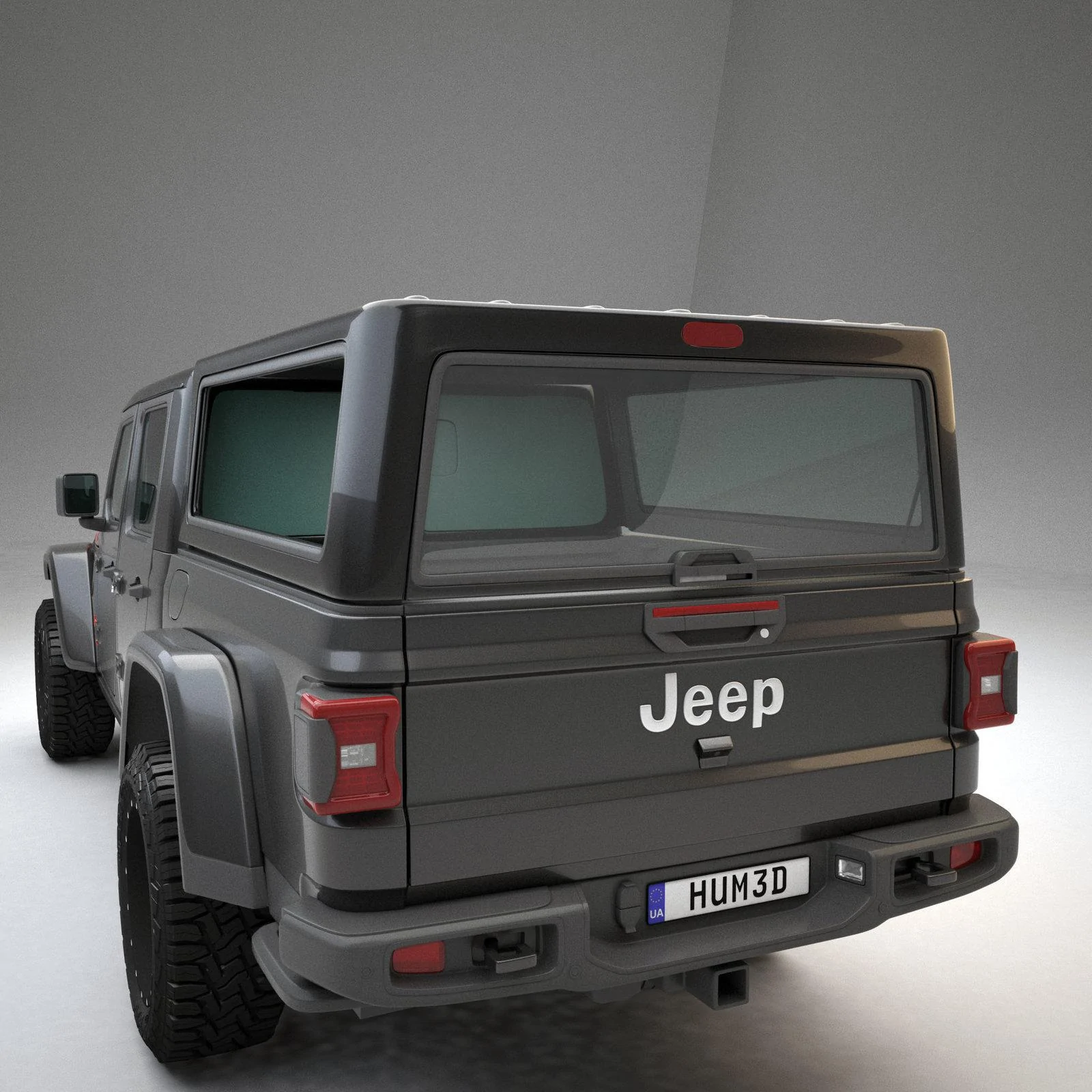 Jeep Gladiator Gladiator Fiberglass Shell crystal metallic_opt2 3