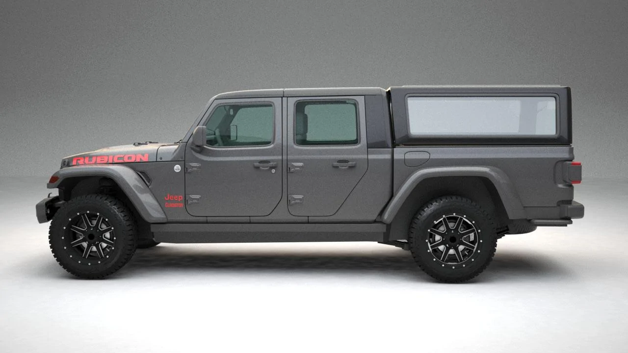Jeep Gladiator Gladiator Fiberglass Shell crystal metallic_opt2 4