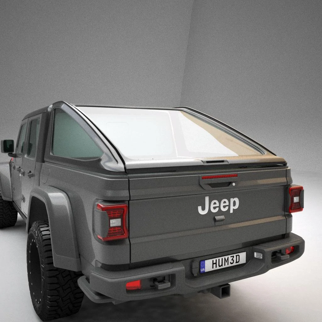 Jeep Gladiator Gladiator Fiberglass Shell crystal metallic1