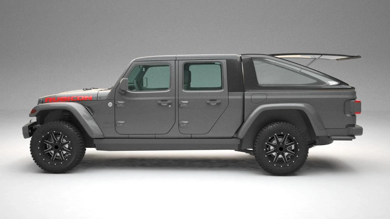 Jeep Gladiator Gladiator Fiberglass Shell crystal metallic3