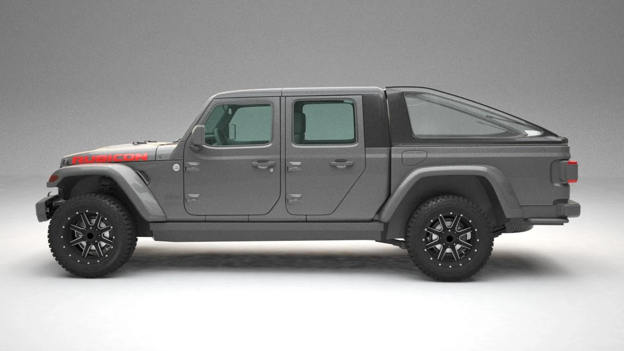 Jeep Gladiator Gladiator Fiberglass Shell crystal metallic 2