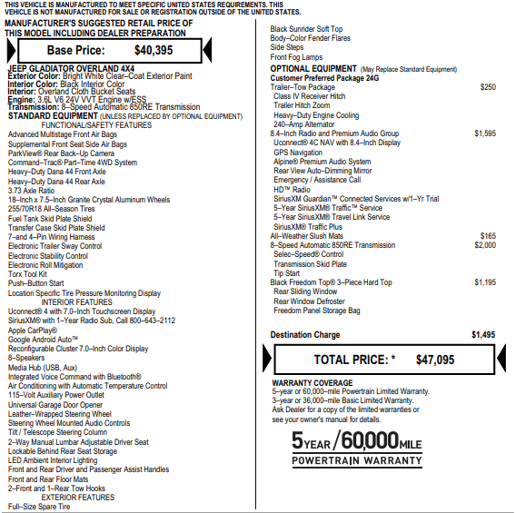 Jeep Gladiator Overland at Ridiculous Discount!?!? upload_2019-8-27_15-57-19