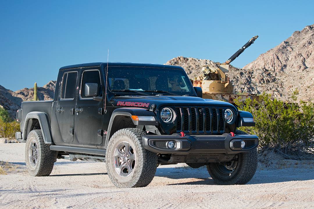 Jeep Gladiator BLACK Gladiator JT Club 1080-My-21-Gladiator-Rubicon-BMGR-006