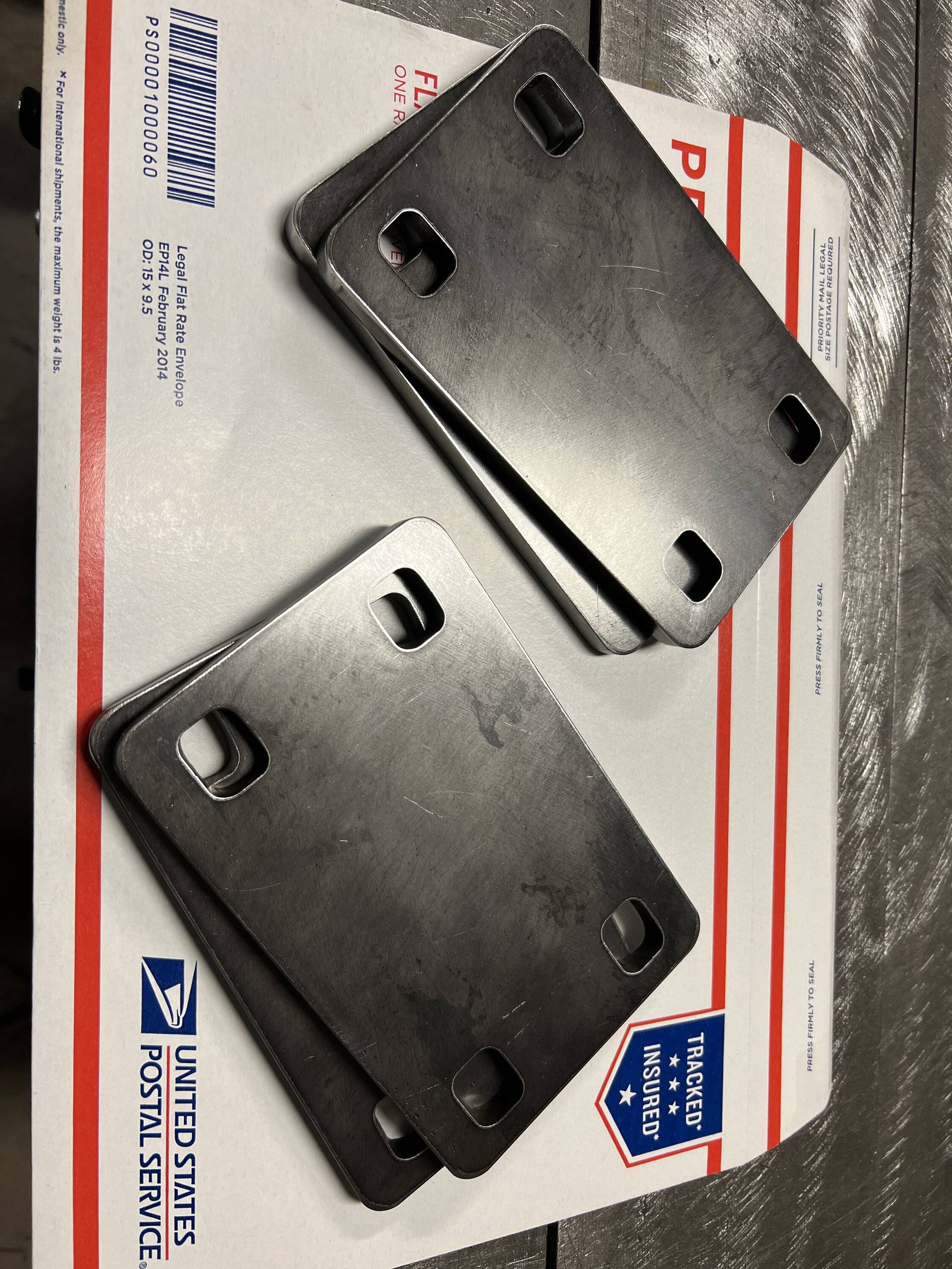 Jeep Gladiator 1/4" or 3/8" steel plate bumper spacers D4CA6481-4E48-4DAB-9AB0-F392B28FF94F