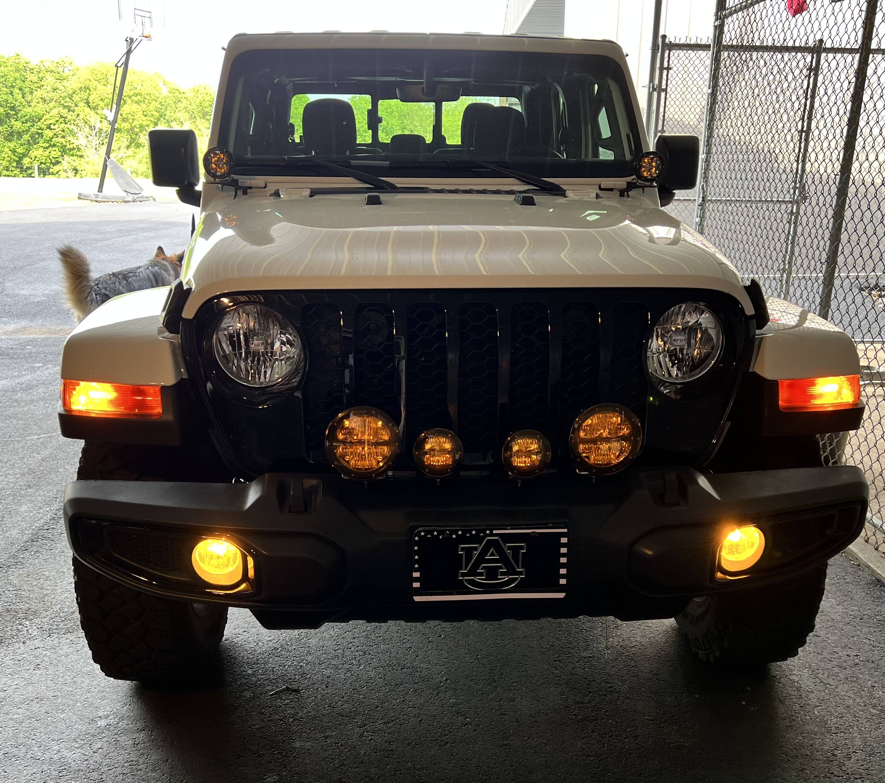 Jeep Gladiator Thinking of buying the KC Flex 4, Any ideas of mounting locations on the OEM STEEL Bumper? 0D2BF1DE-AA4C-4578-B8B1-291AA4E431B9
