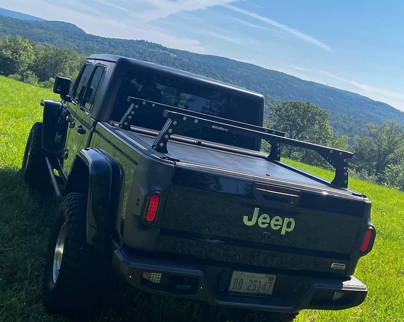 Jeep Gladiator Low profile bed racks Gladiator with 11inch BillieBars-sm