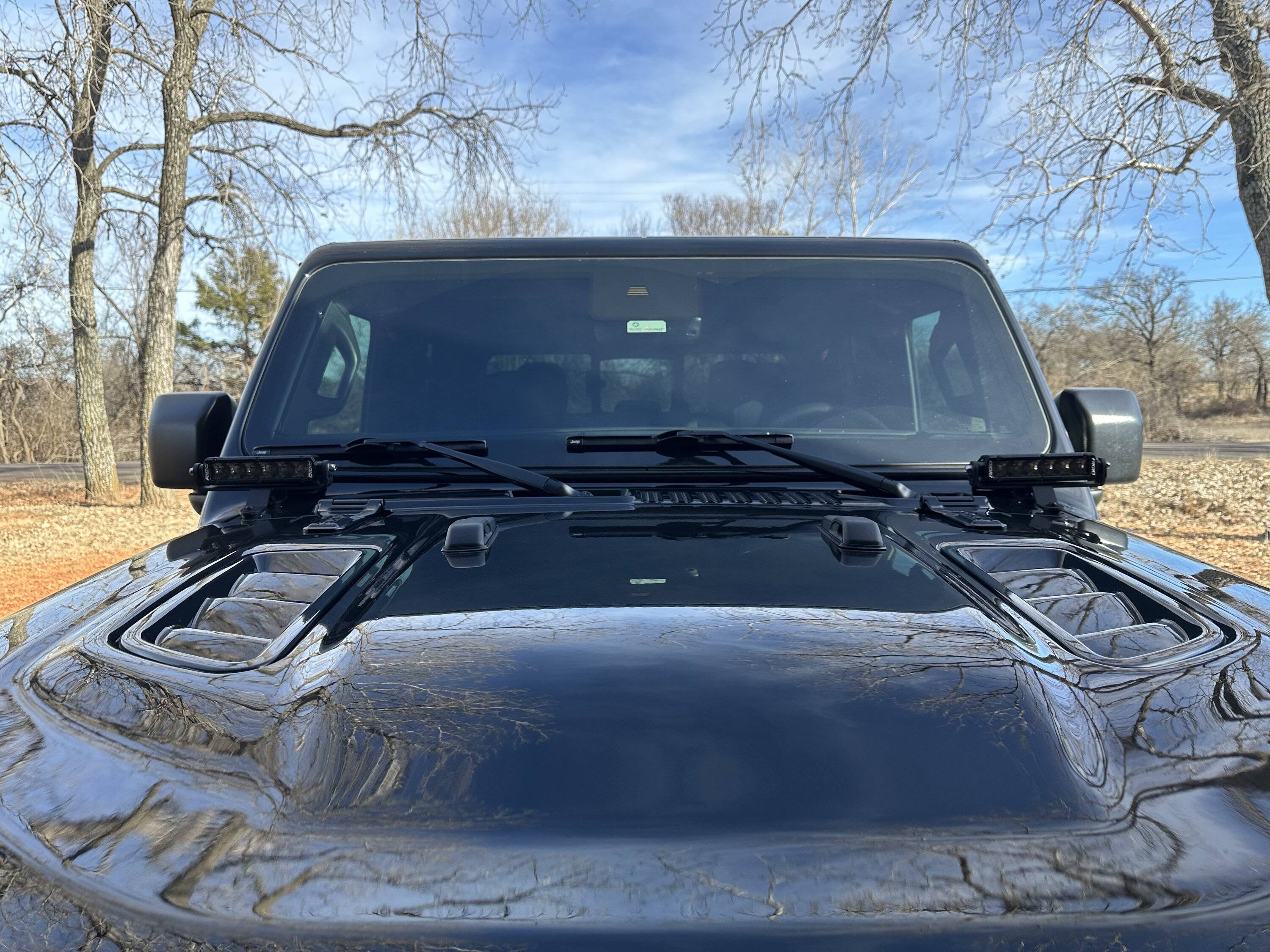 Jeep Gladiator Rigid SR midnight 6” on Mojave A190E453-76A0-4517-AF07-DDBDE9839D2D