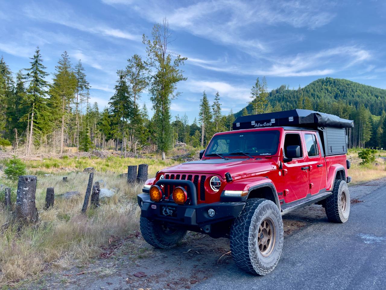 Jeep Gladiator AEV 2.5" DualSport on Rubicon Diesel IMG_0205