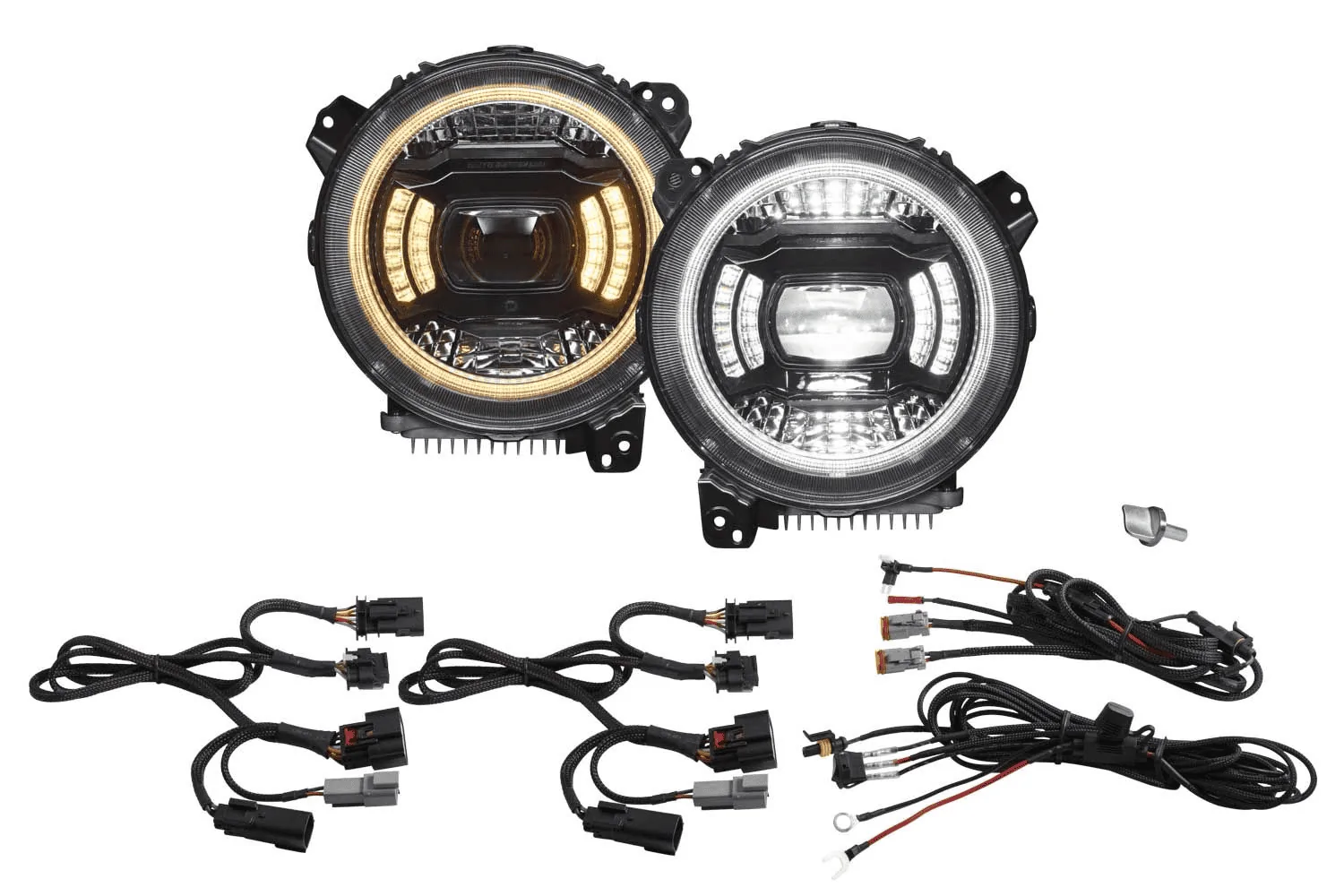 Jeep Gladiator NEW! Elite Series JL Wrangler & JT Gladiator LED Headlights from Diode Dynamics 1672248501773