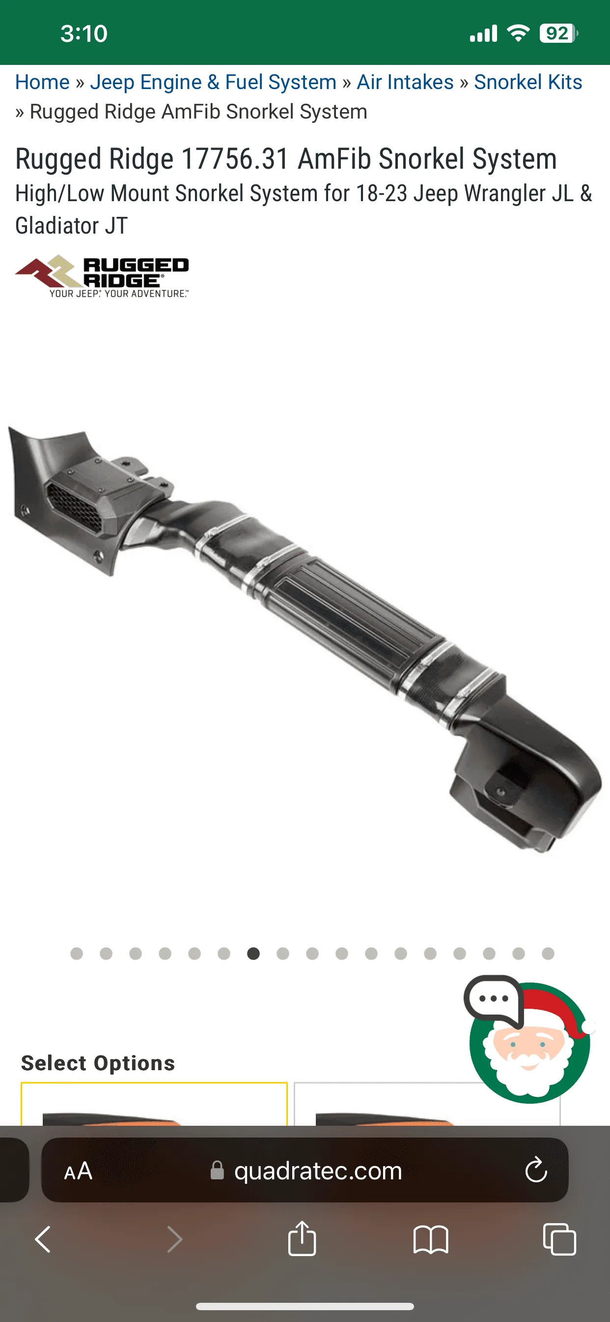 Jeep Gladiator Rugged Ridge AmFib low/high snorkel 480C0FC5-CF6D-49D5-BF45-5C7A9A639775
