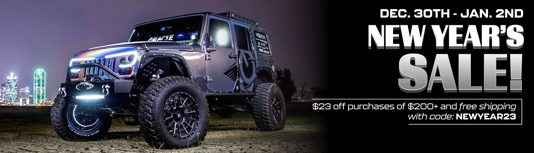 Jeep Gladiator New Year Flash Sale! ✨ newyears-promo-jeep-