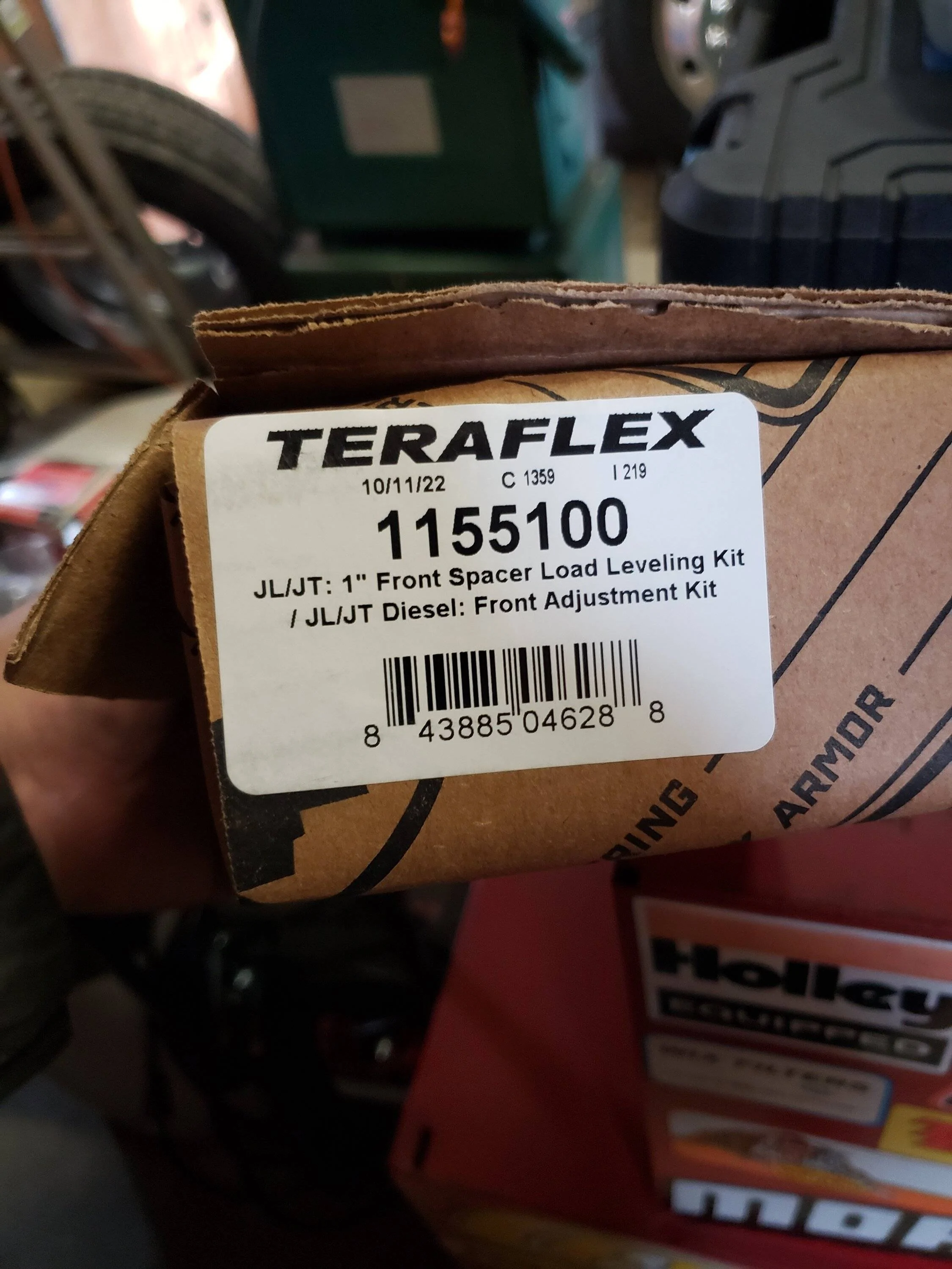 Jeep Gladiator 11.5 vs 12.5 Wide Tires 20221230_140900