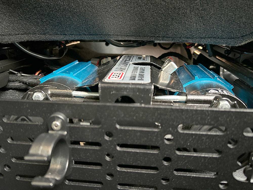 Jeep Gladiator New -  Under the Front Seat Compressor Mount for JT/JL JeepJL-JT-Underseat-Compressor-Mount-19