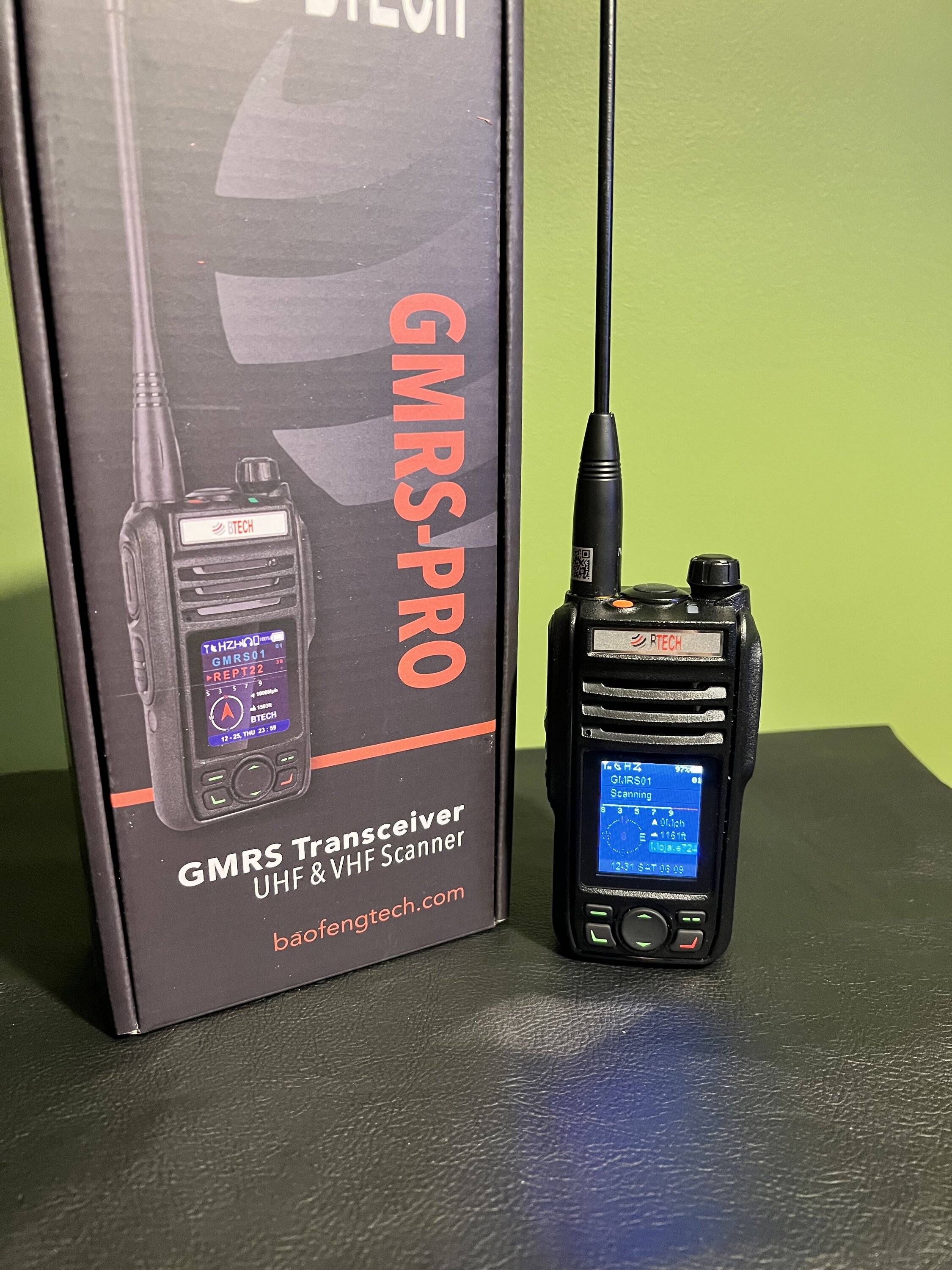 Jeep Gladiator Finally arrived my new GMRS HT gps pro1