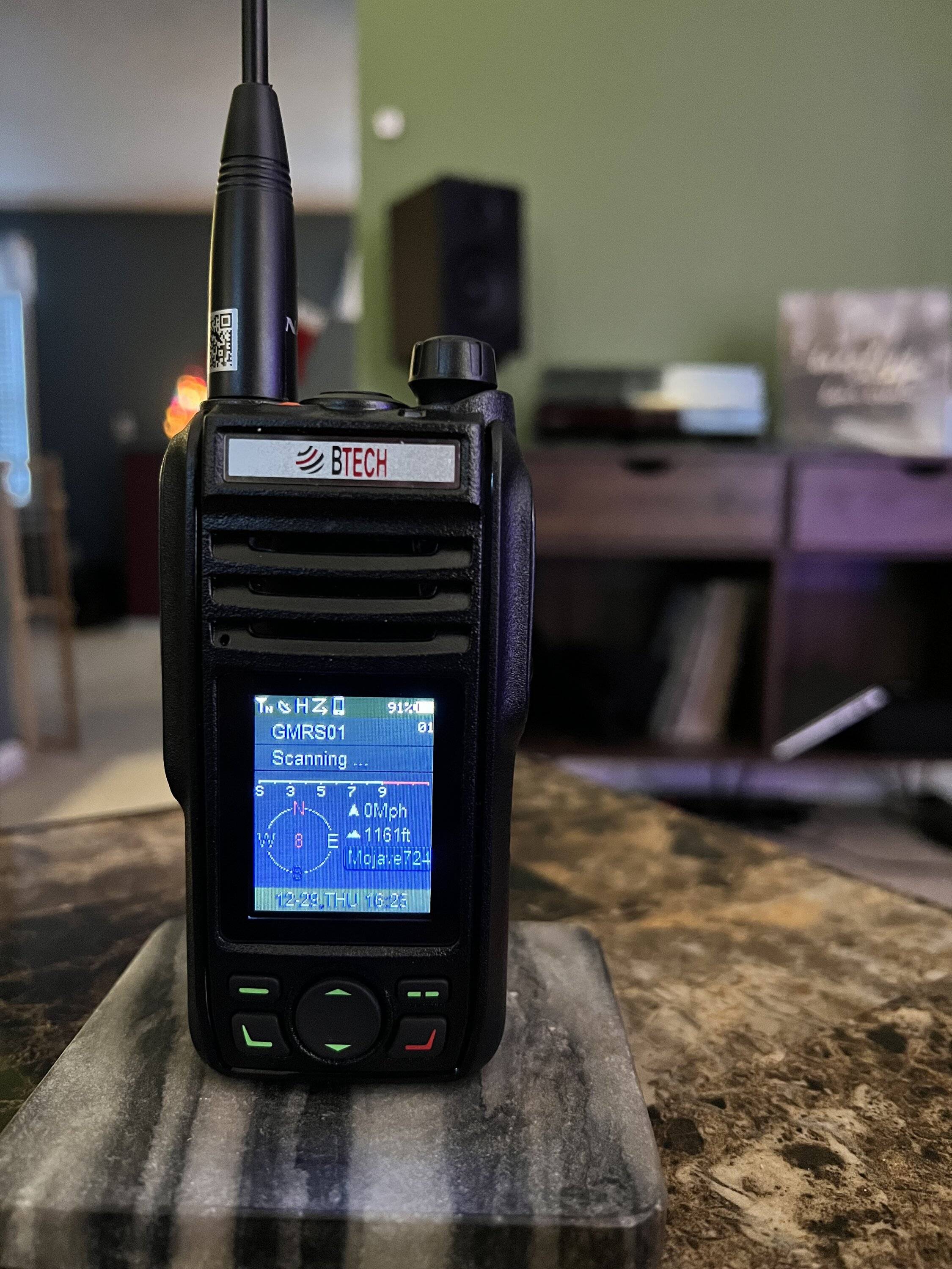 Jeep Gladiator Finally arrived my new GMRS HT gps pro2