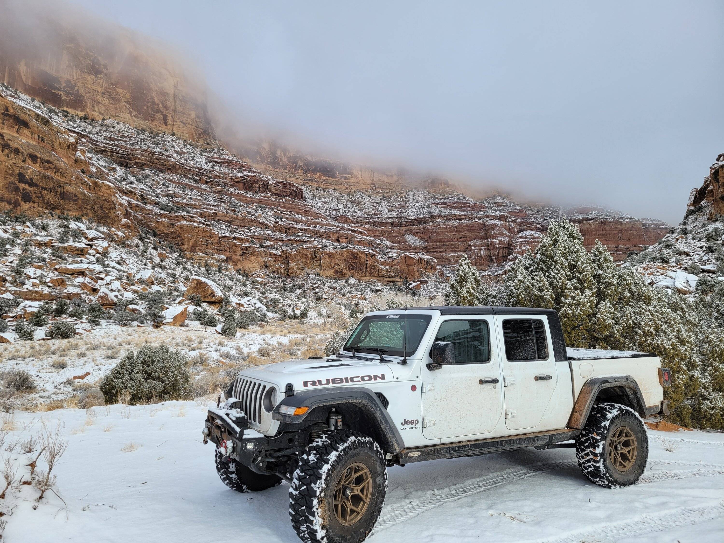 Jeep Gladiator I Love Winter... Post Your Snow Pics ❄️ ? 20221231_095312