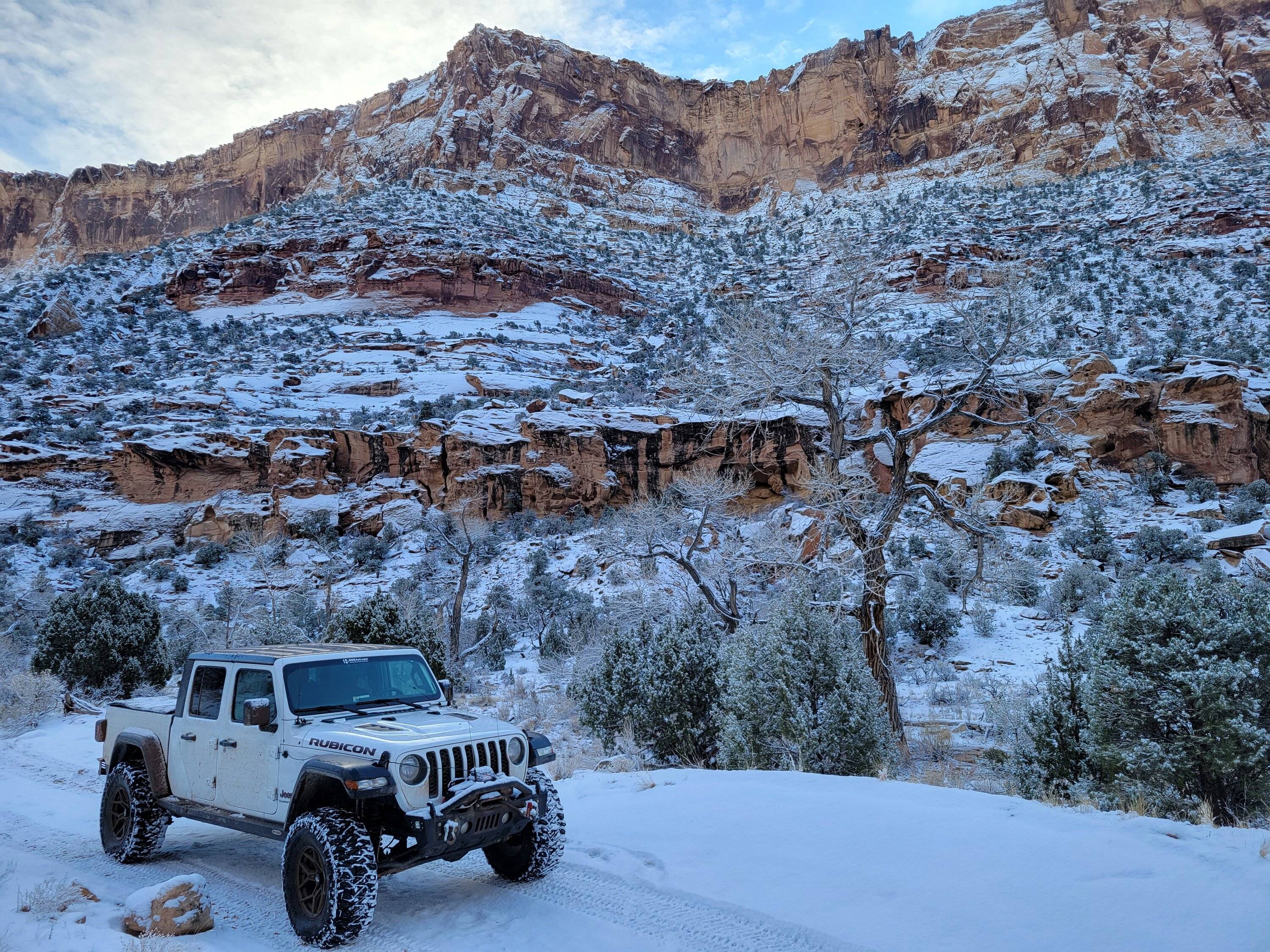 Jeep Gladiator I Love Winter... Post Your Snow Pics ❄️ ? 20221231_093325