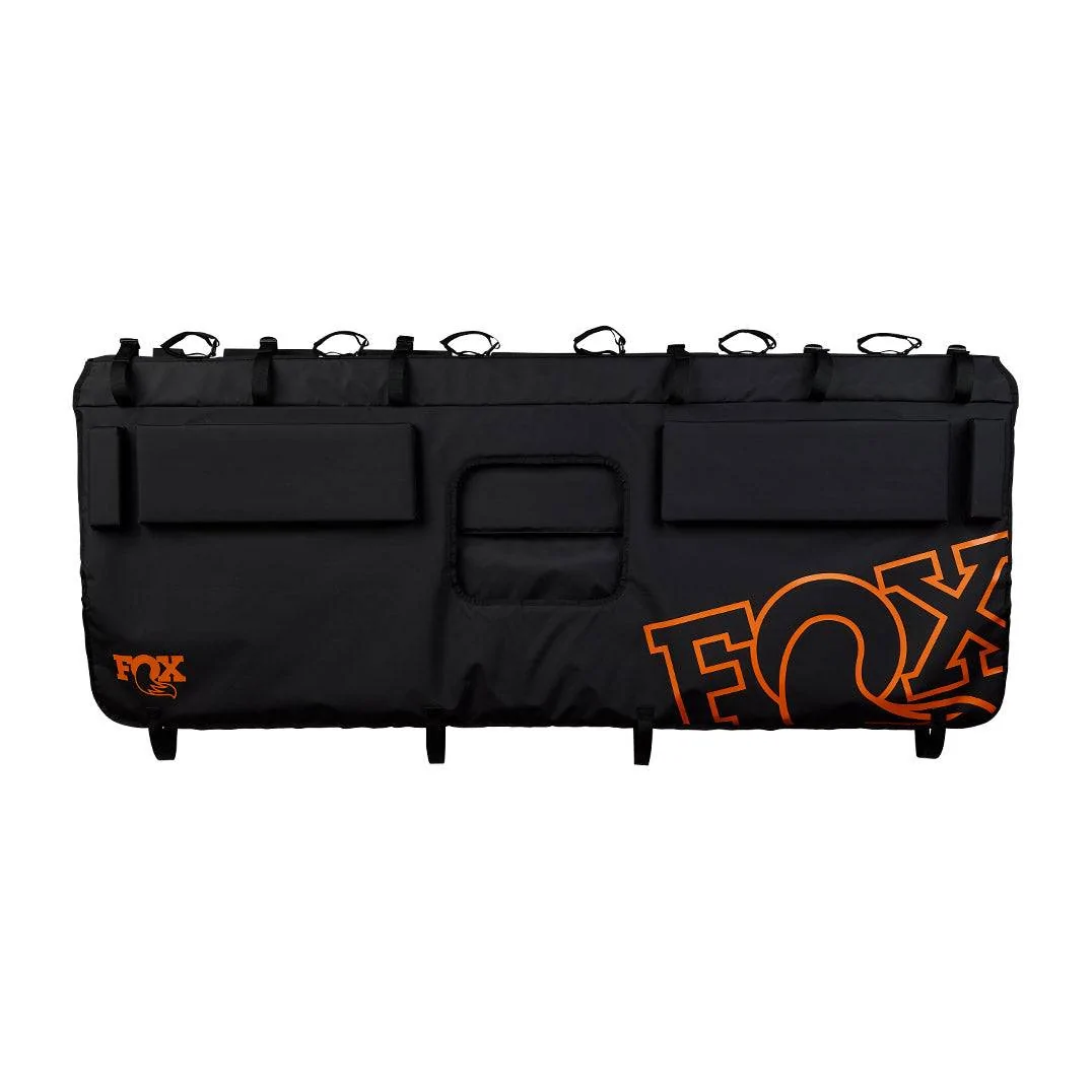 Jeep Gladiator DIY Mountain Bike Front Wheel ON Rack Mounts Overland-Tailgate-Pad---Black---Front