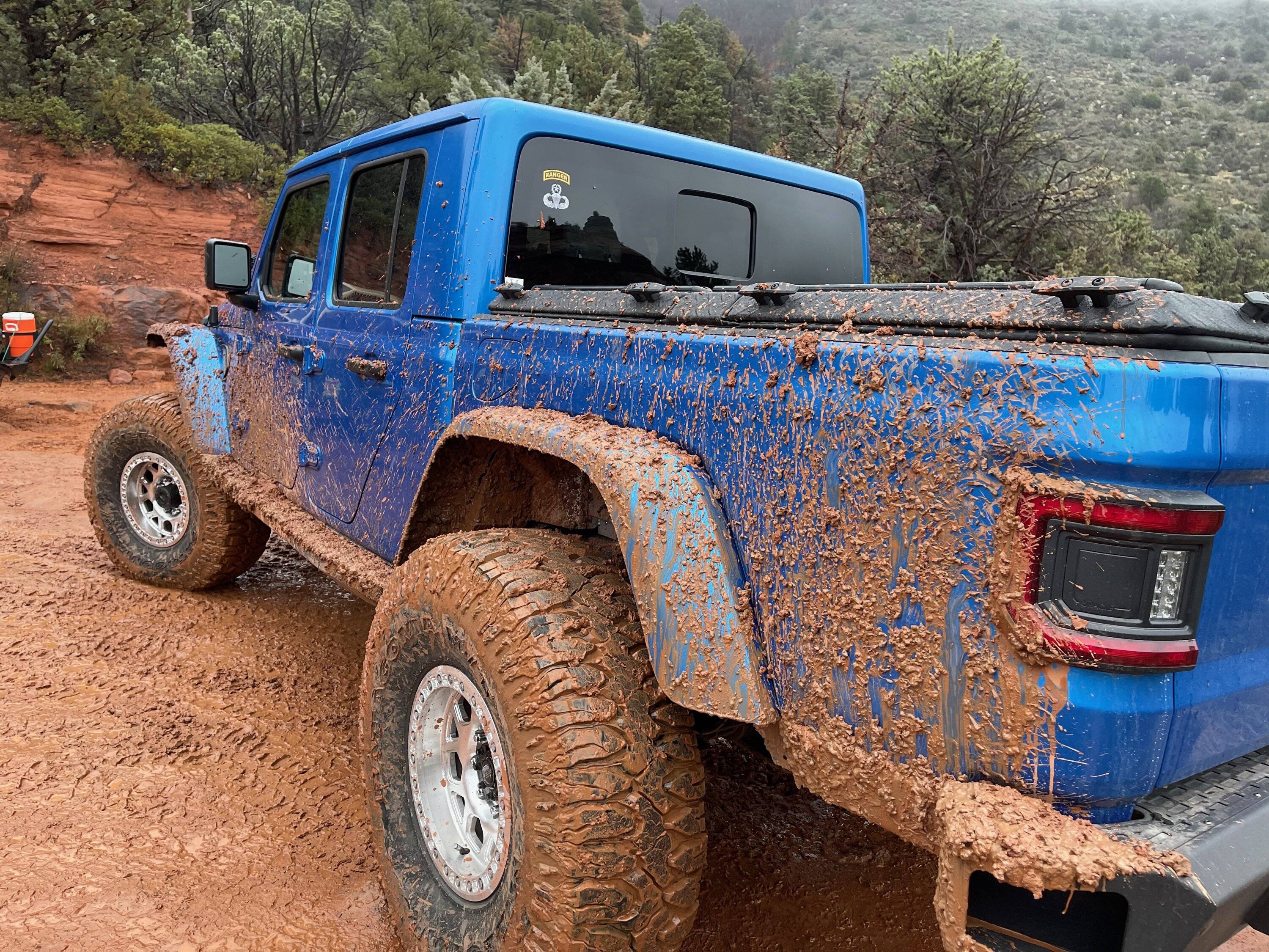 Jeep Gladiator The Blue Babe Build - 2021 HEMI 392 Swapped Mojave IMG_1581