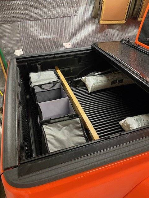 Jeep Gladiator Looking for Bed Divider with Trail Rail System/Unistrut Jeep JT Bed Organizer