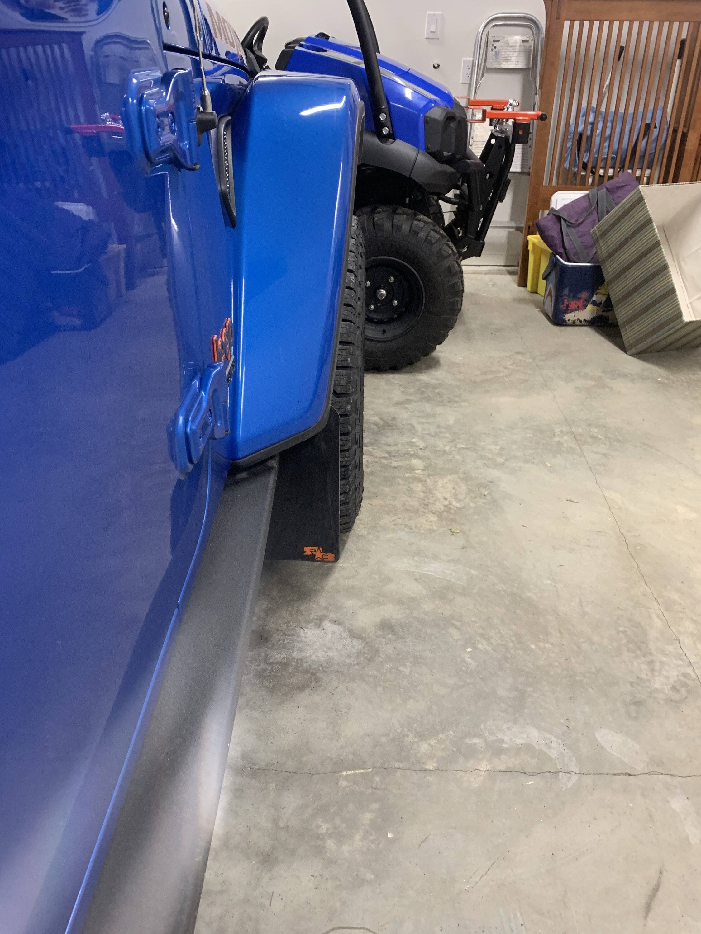 Jeep Gladiator Anyone running Rokblokz on a leveled Glad running 33's on the front only? 5EDB9F1E-E3FA-441E-BBFA-F74281E6E41C