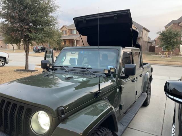 Jeep Gladiator Installing a ham radio antenna 3355788D-3DAD-4EF2-92CB-AA1F71D5C9C7