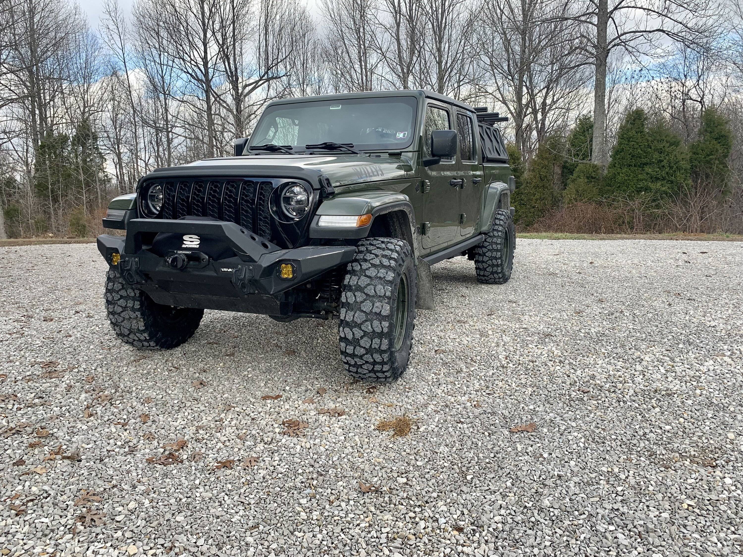 Jeep Gladiator Our Willys build. x-mt_front