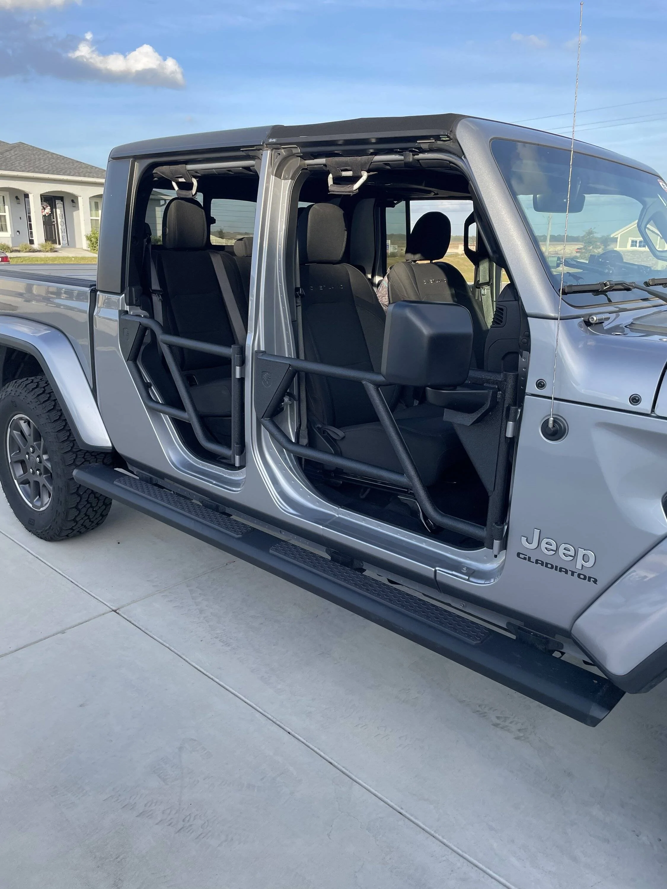 Jeep Gladiator Tyger Tube Doors installed 4EB0B32E-9344-4531-A425-46D25250D00F