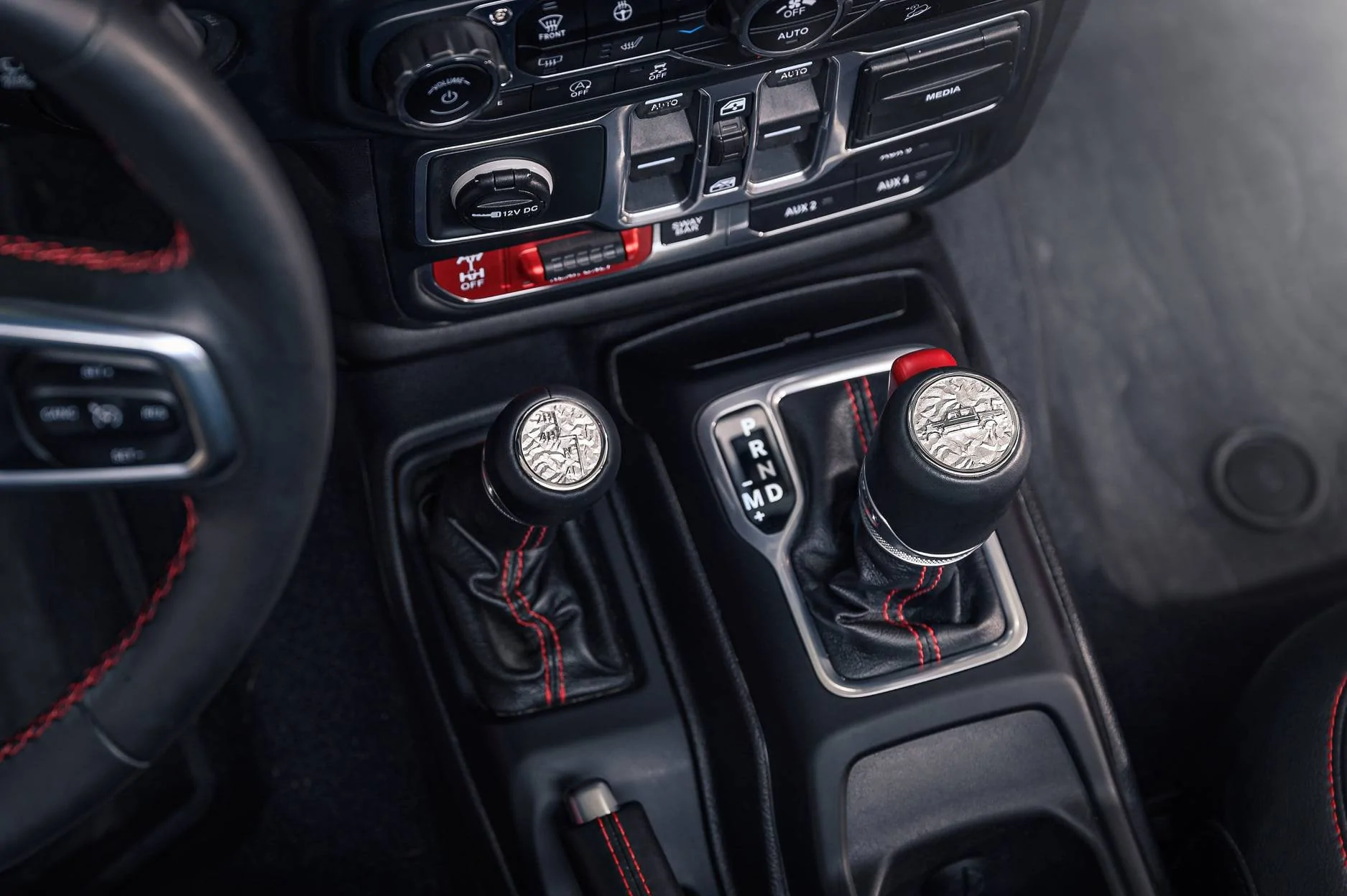Jeep Gladiator 3D Printed Stainless Steel Shifter Inserts!!! 251385557_10159692276574485_9025001005391291002_n