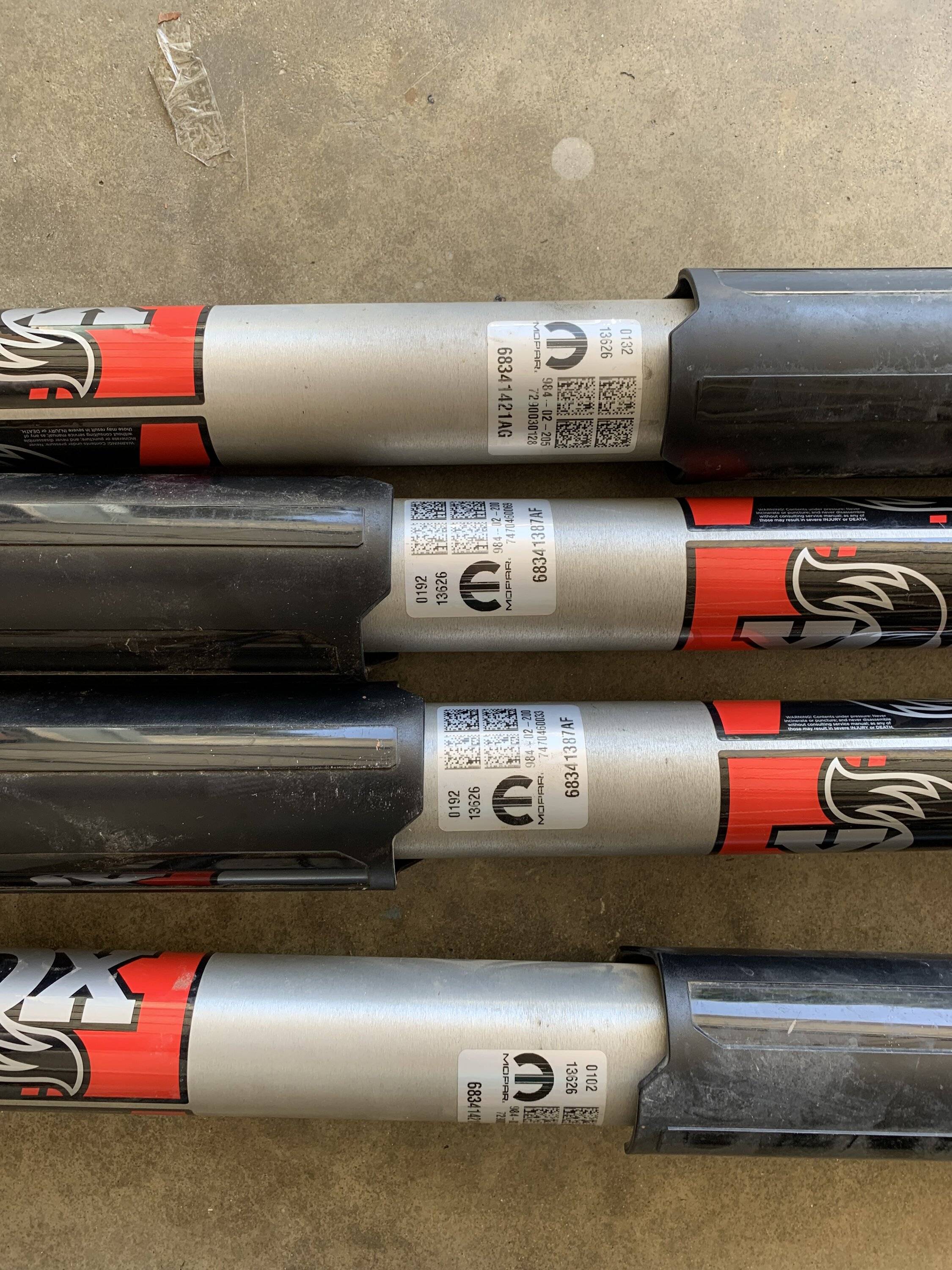 Jeep Gladiator '22 Rubicon Diesel Fox Shocks (New TSB Version) & Clayton 1.5" Leveling Springs IMG_3229