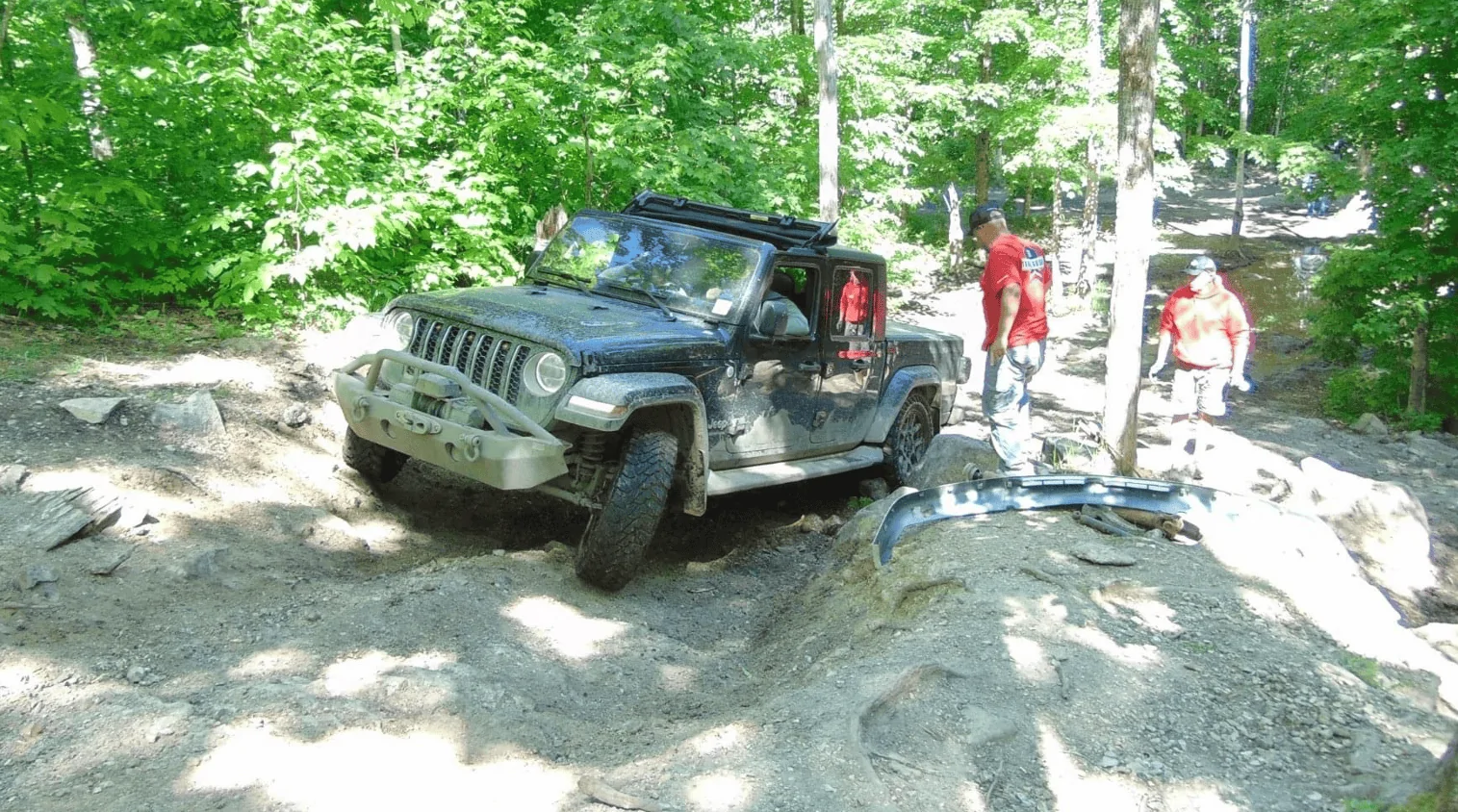 Jeep Gladiator Need Overland tire upgrade suggestions for stock wheels lil tight
