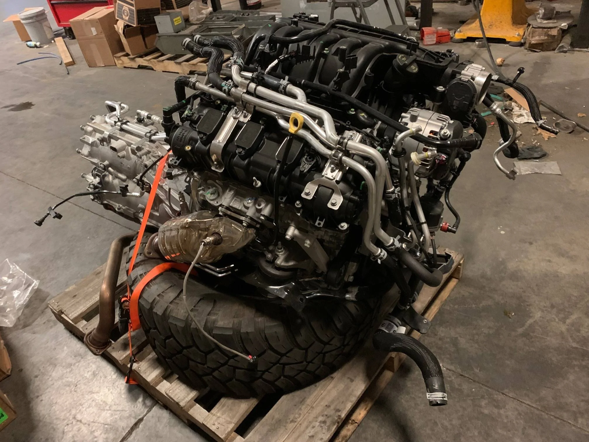 Jeep Gladiator 2022 Gladiator Rubicon Engine/accessories/Trans/Exhaust/cats/02s 3.6 1