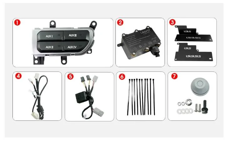Jeep Gladiator What do u have coming in the mail? LasFit Aux Switch Bankjpg