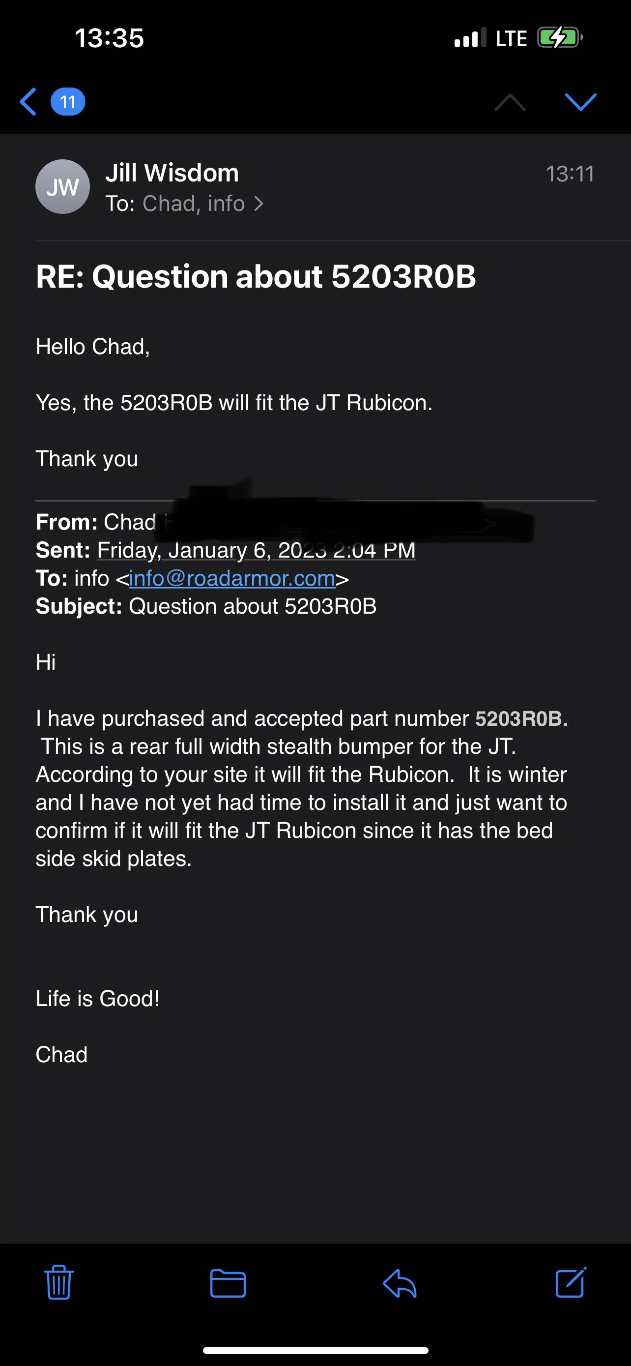Jeep Gladiator Aftermarket rear bumpers compatible with oem rubicon  bed rails? 57EA7F6E-EB45-4015-BAED-A9DA7634A1CD