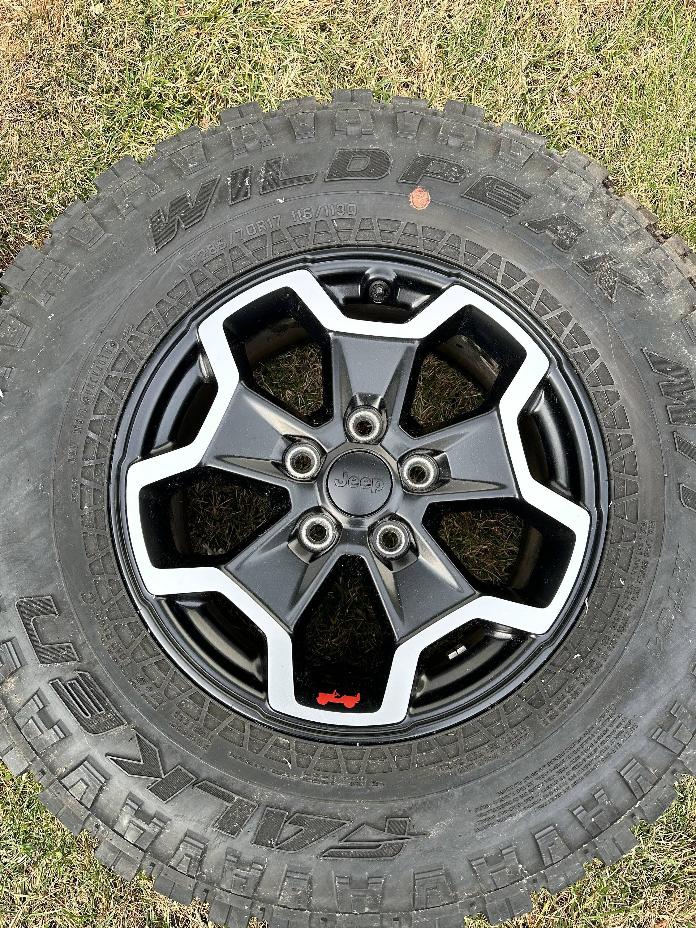 Jeep Gladiator 2020 JT Rubicon Wheels/Tires Takeoffs $550 E12FD374-3C1C-4128-B3D0-50AC094245BF
