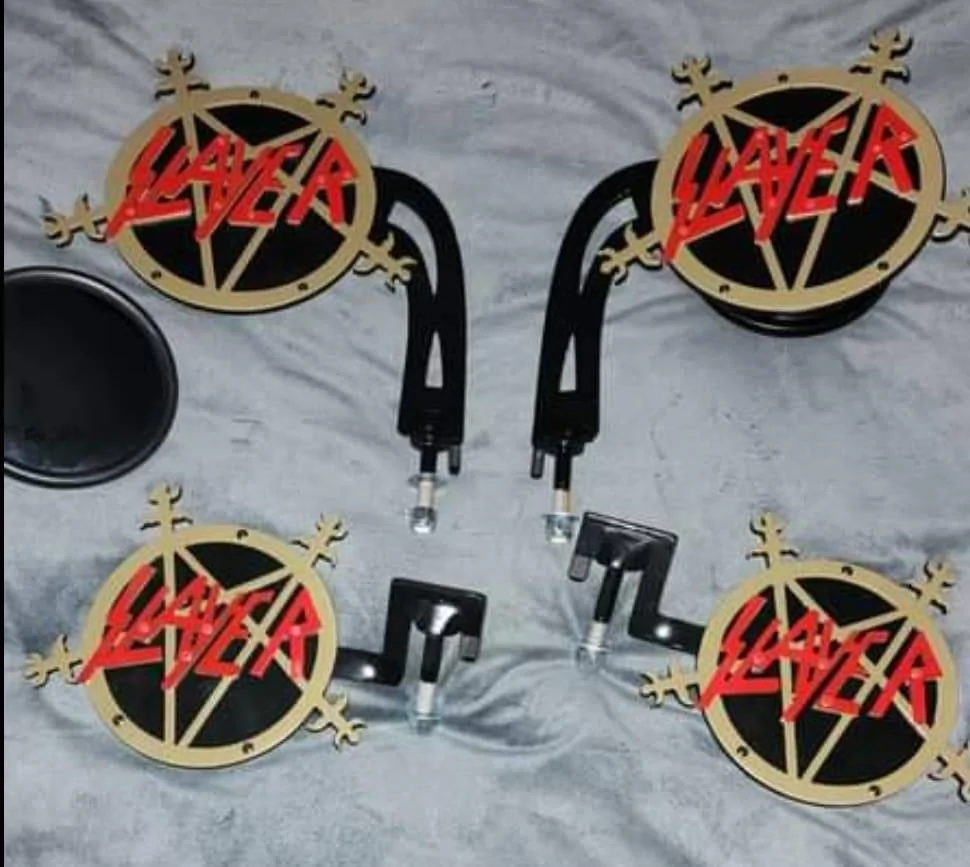 Jeep Gladiator Custom Slayer Foot pegs and door off mirrors peg4
