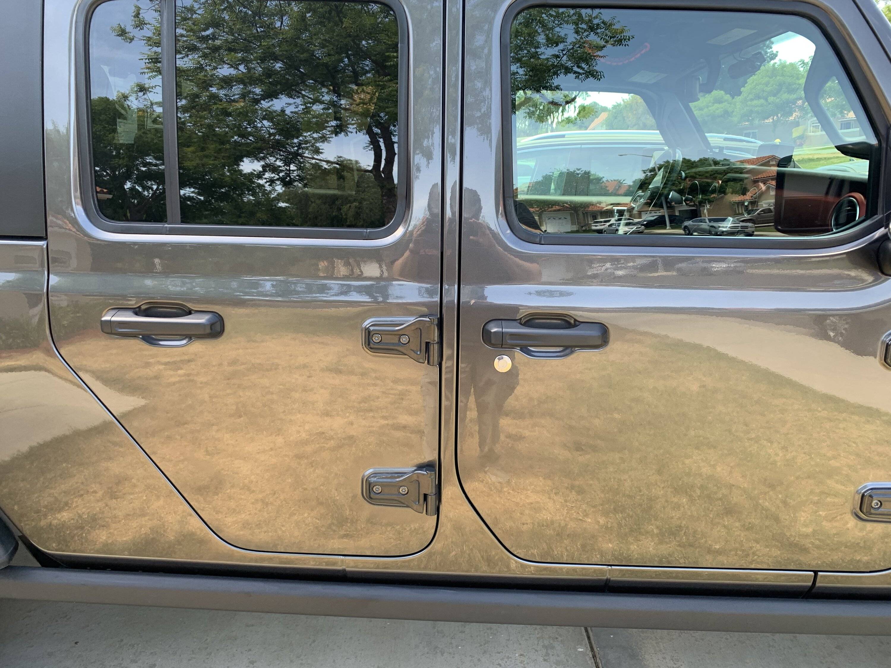 Jeep Gladiator Is it just me or does this truck have the thinnest coat of clear coat ever 67256955-C5BE-44F9-BFD6-6130F3924408
