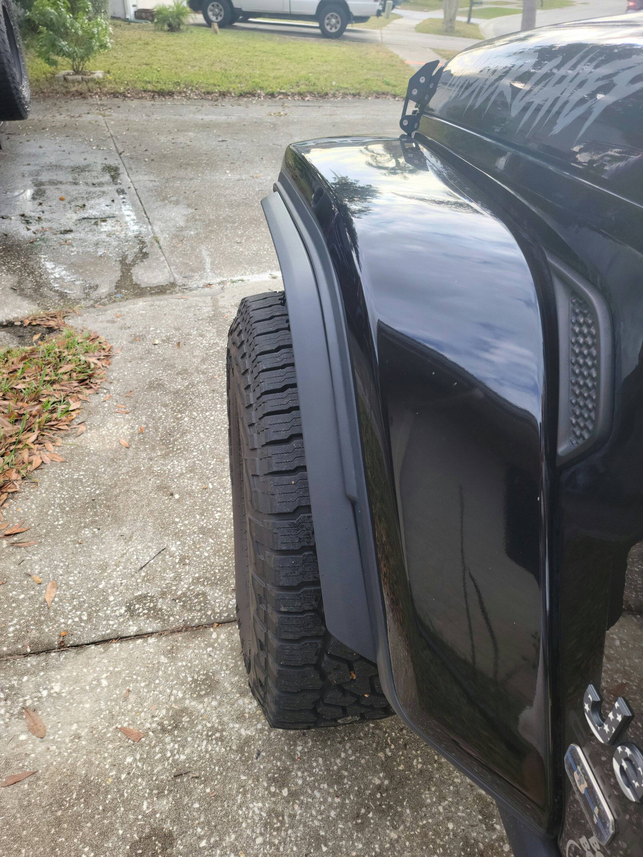 Jeep Gladiator Xtreme Recon Fender Extension Instsalled 20230101_151839