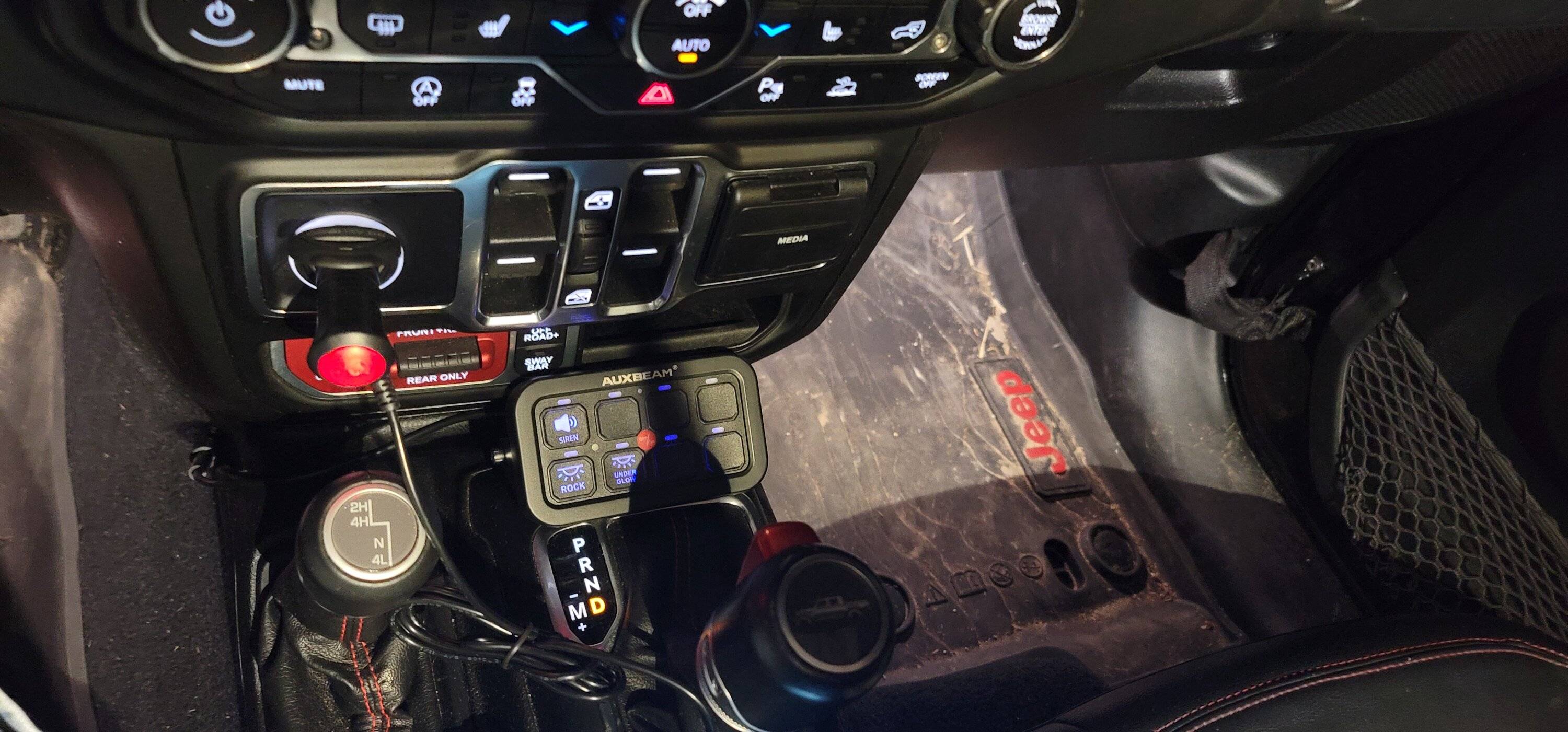 Jeep Gladiator Added some rock lights Not lit