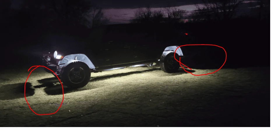 Jeep Gladiator Added some rock lights 1673534335975