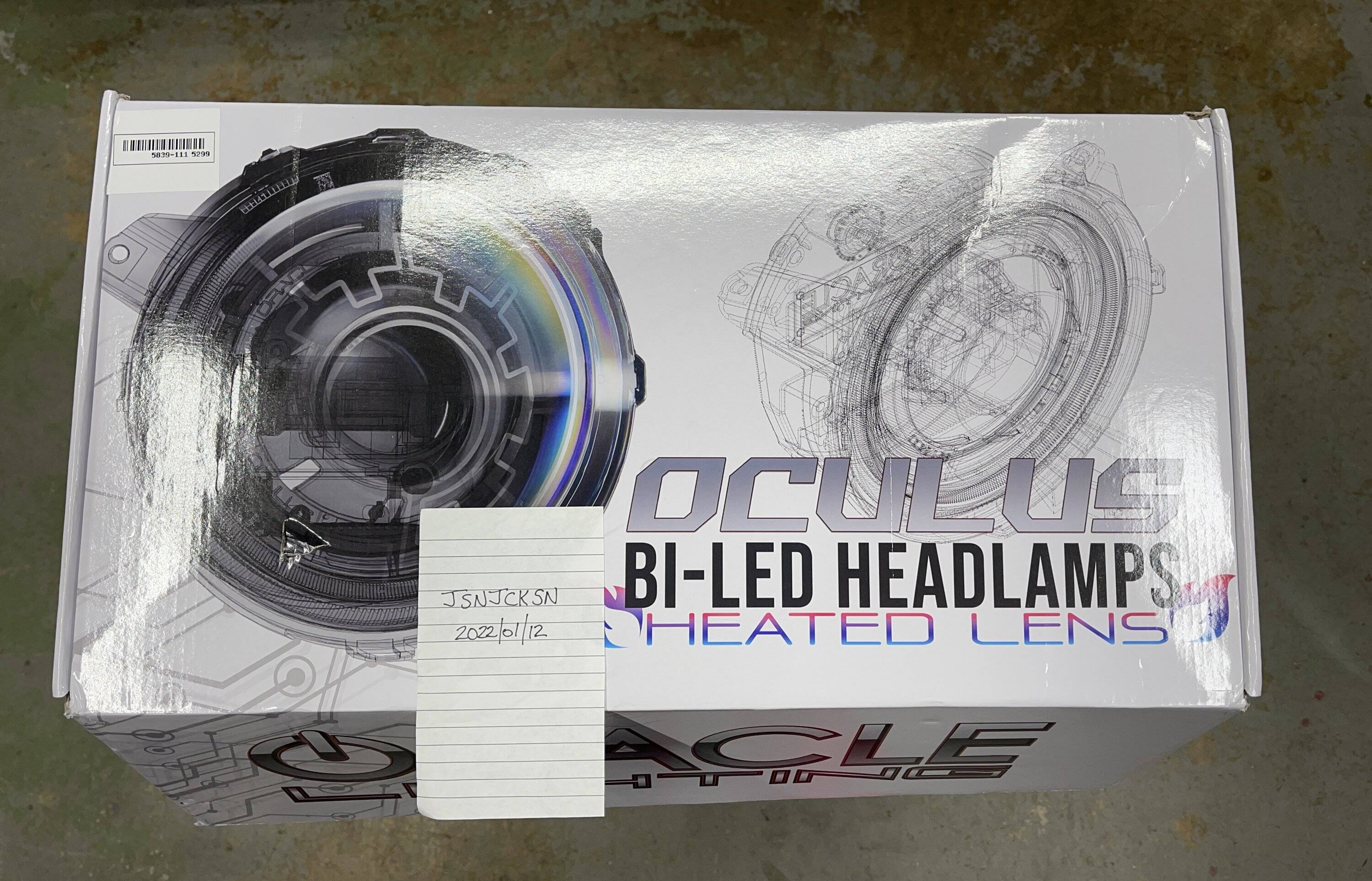 Jeep Gladiator Oracle BI-LED Headlights w/Heated Lens 520E7AC0-D501-4929-A1D0-C414BD7FBDB6
