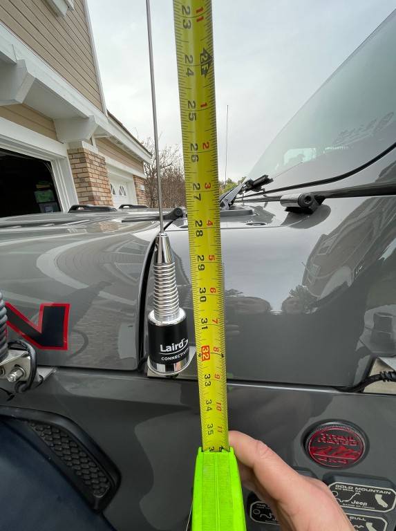 Jeep Gladiator Cooltech cowl antenna mount iSJFAq