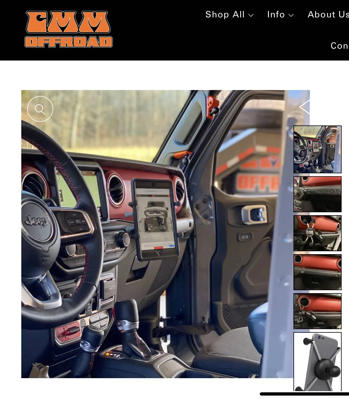 Jeep Gladiator Looking for a unicorn phone mount. Any suggestions? 4714C80B-101C-4A39-BAD1-848C8C14C995