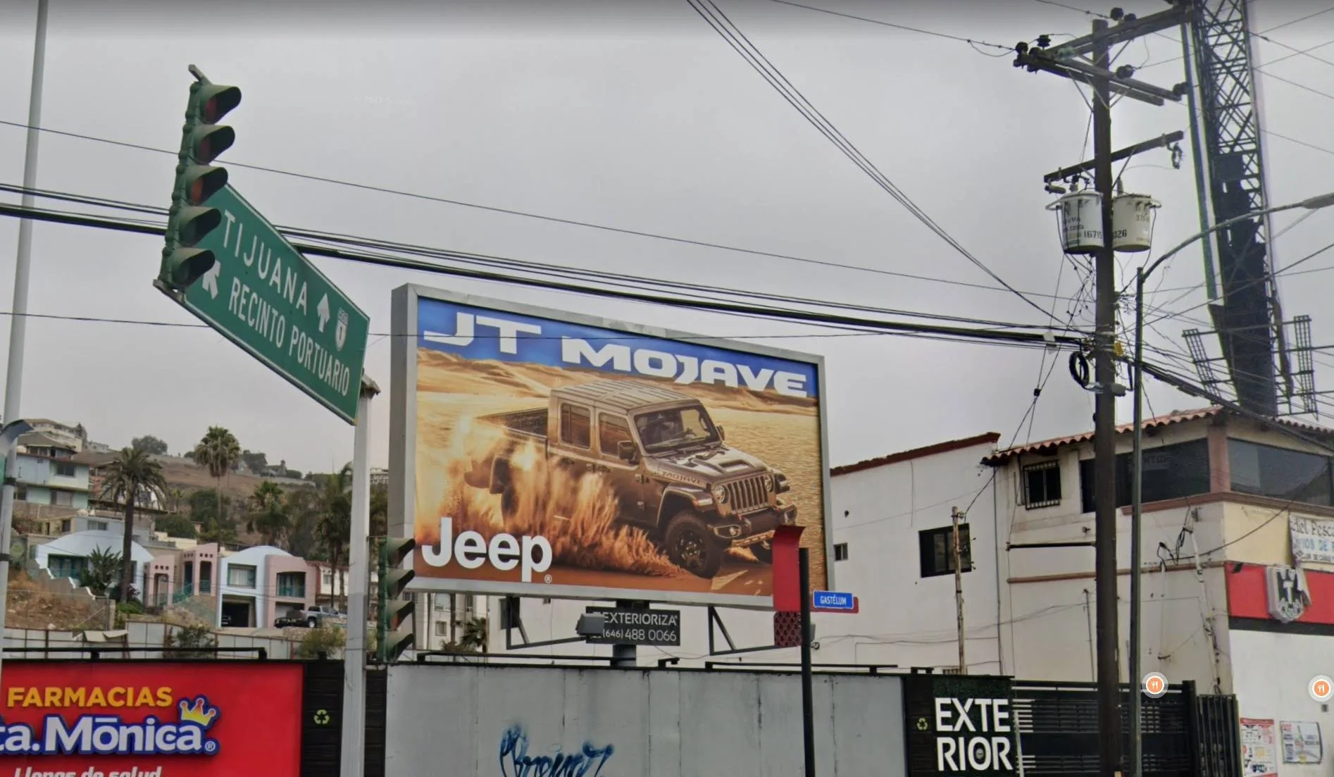 Jeep Gladiator Billboard in Ensenada... GladiatorBillboardEnsenada