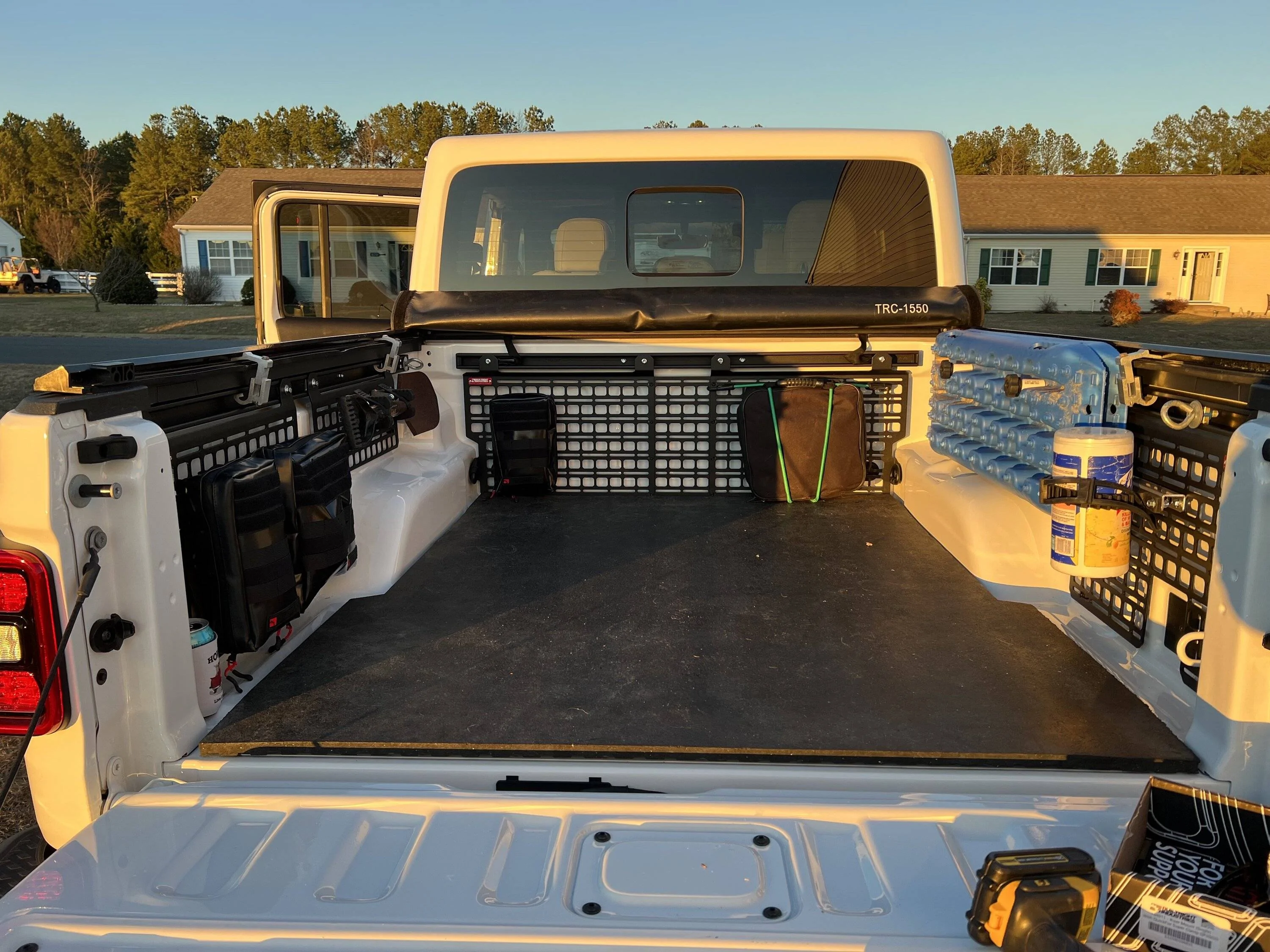 Jeep Gladiator 2023 Jeep Gladiator Order…What step are you in? Molle panel new configuration 1