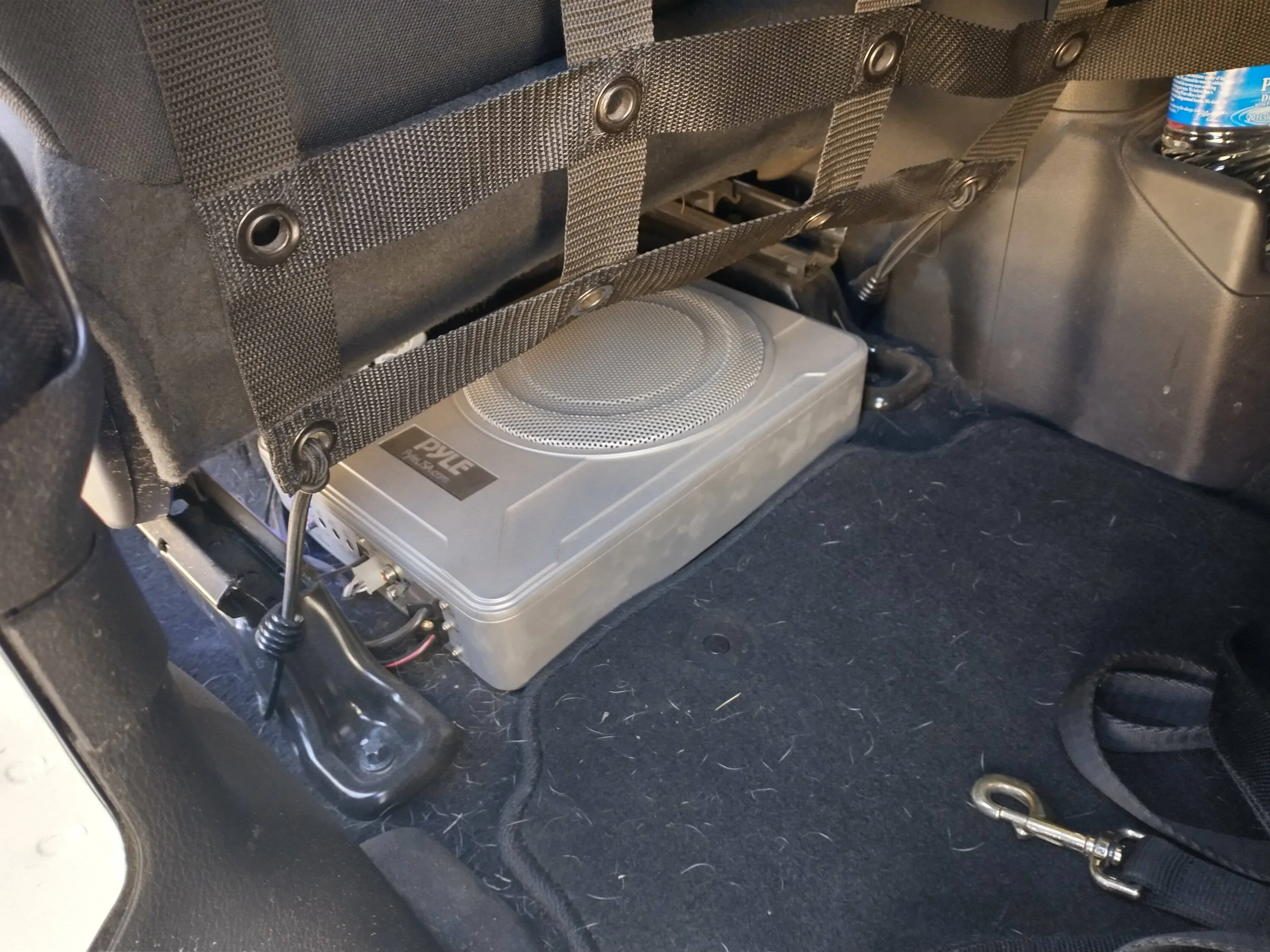 Jeep Gladiator Anyone have ideas for a subwoofer under the seat box besides JL Audio? IMG_20230112_093053847_HDR