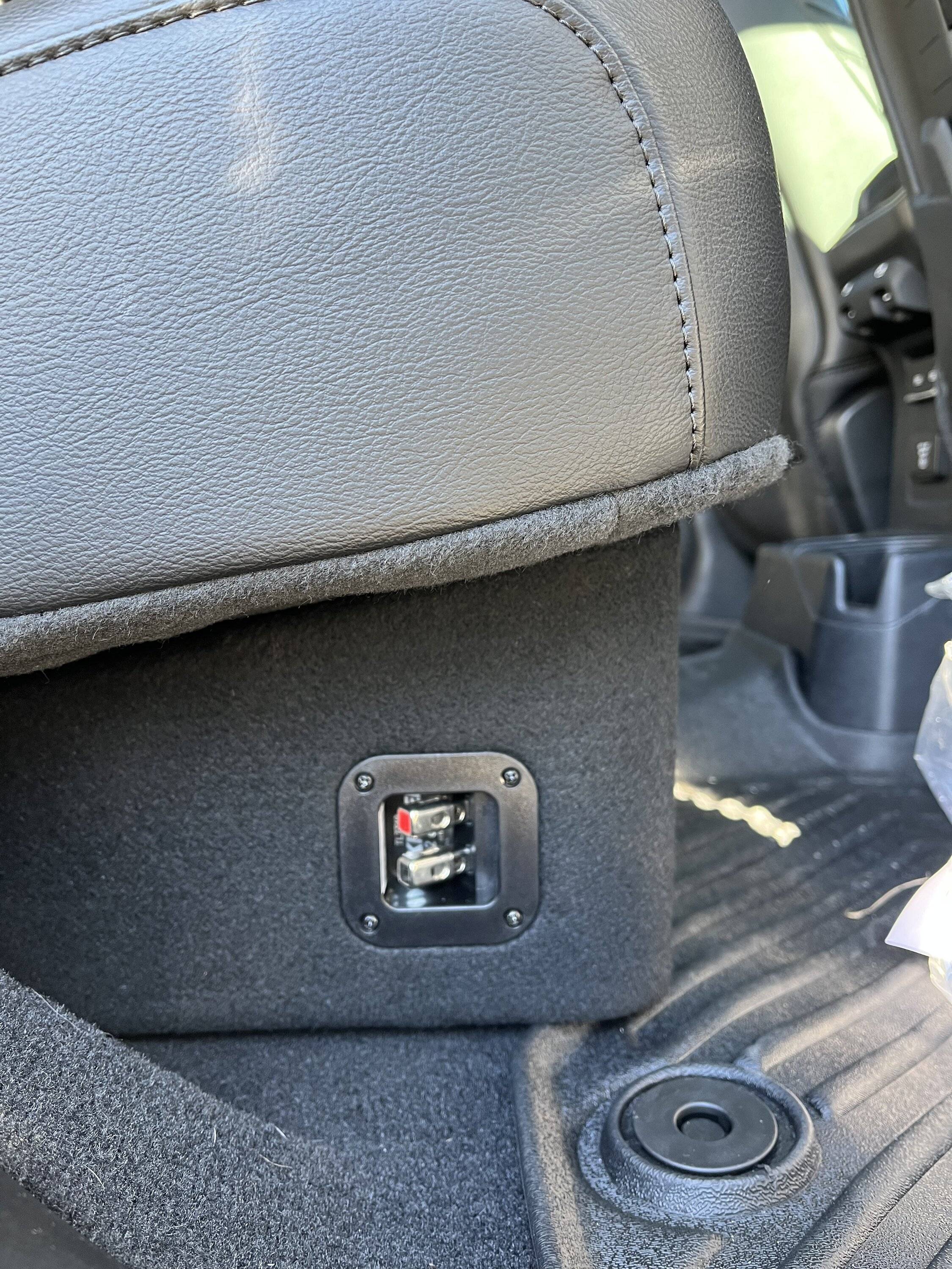 Jeep Gladiator Anyone have ideas for a subwoofer under the seat box besides JL Audio? E9A03B27-E27E-4F29-BF72-216E05E5F1F4