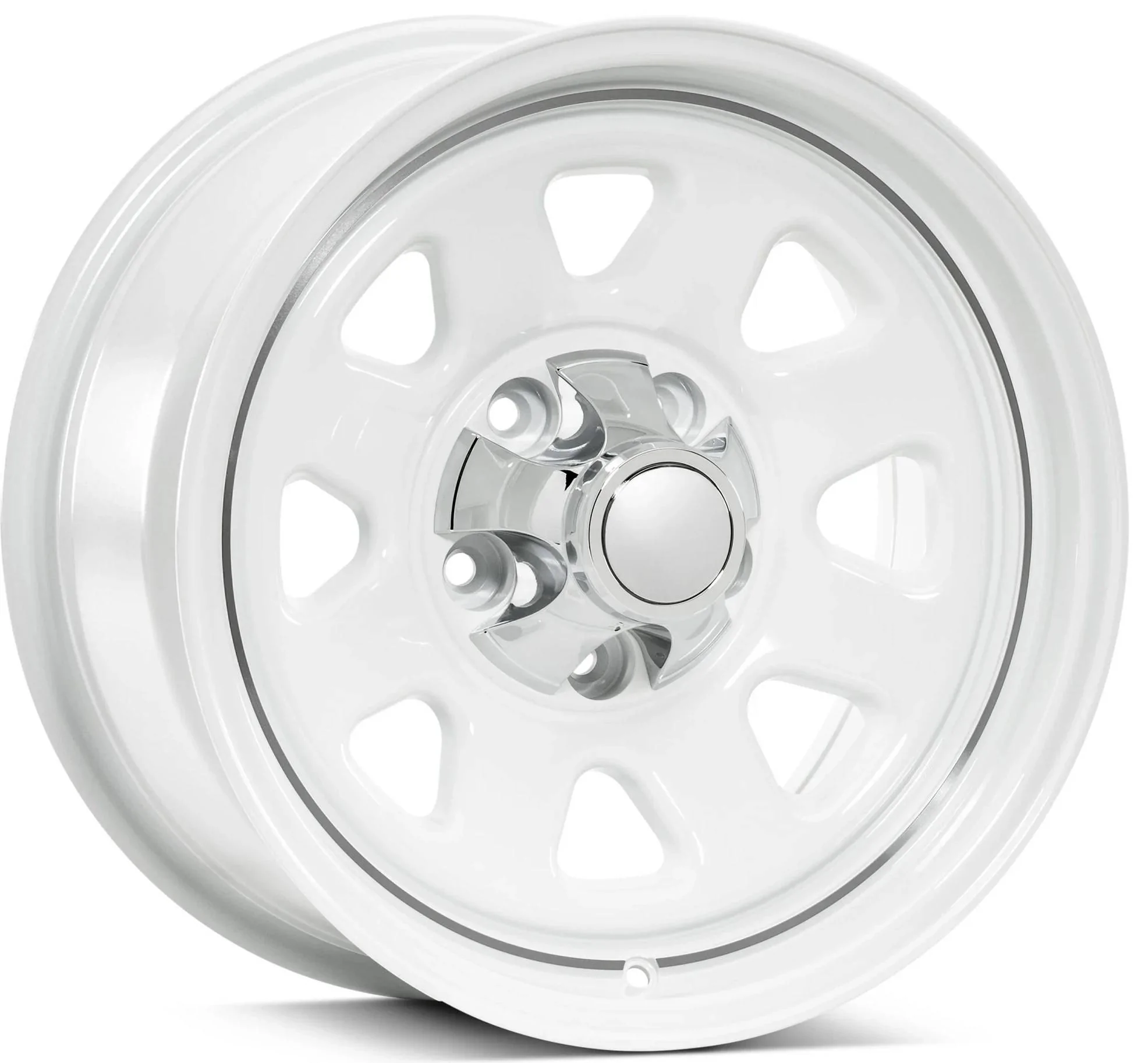 Jeep Gladiator Jeeps Parking Next To Jeeps Quadratec-CJ-Retro-Alloy-Wheels-Wrangler-JK-JL-White~2